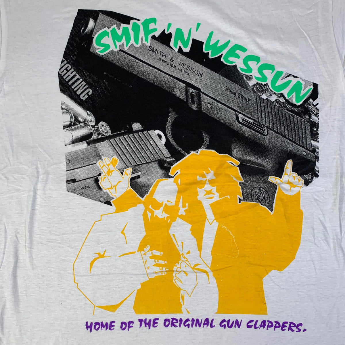 Vintage Smif-N-Wessun &quot;Gun Clappers&quot; T-Shirt - jointcustodydc