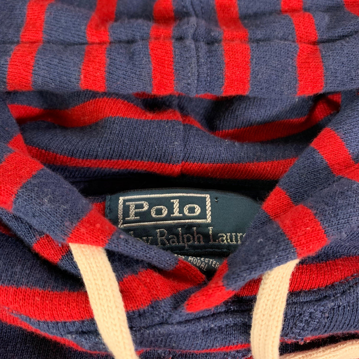 Vintage Polo Ralph Lauren &quot;Striped&quot; Pullover Sweatshirt - jointcustodydc