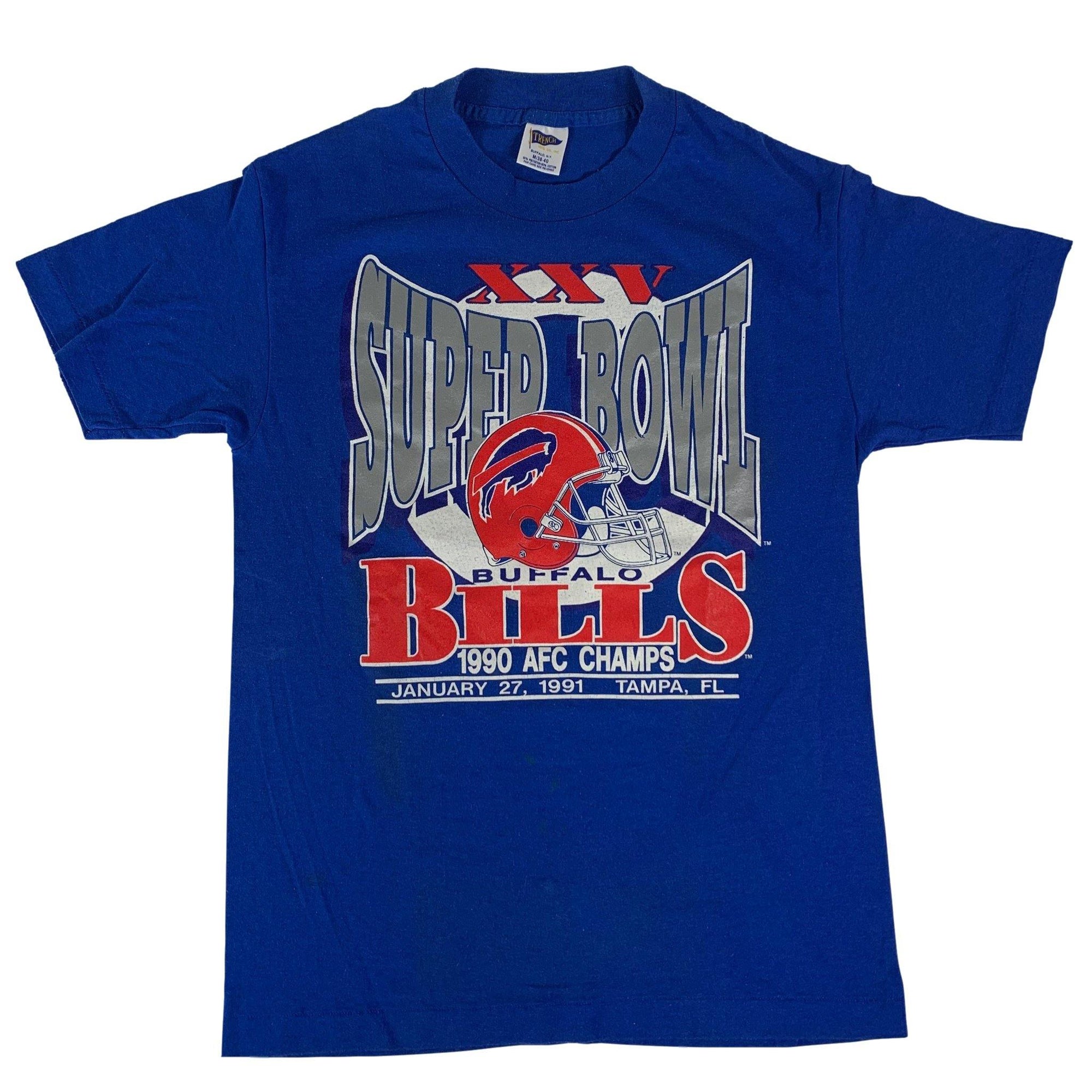 Vintage Buffalo Bills "1990 Super Bowl" T-Shirt - jointcustodydc