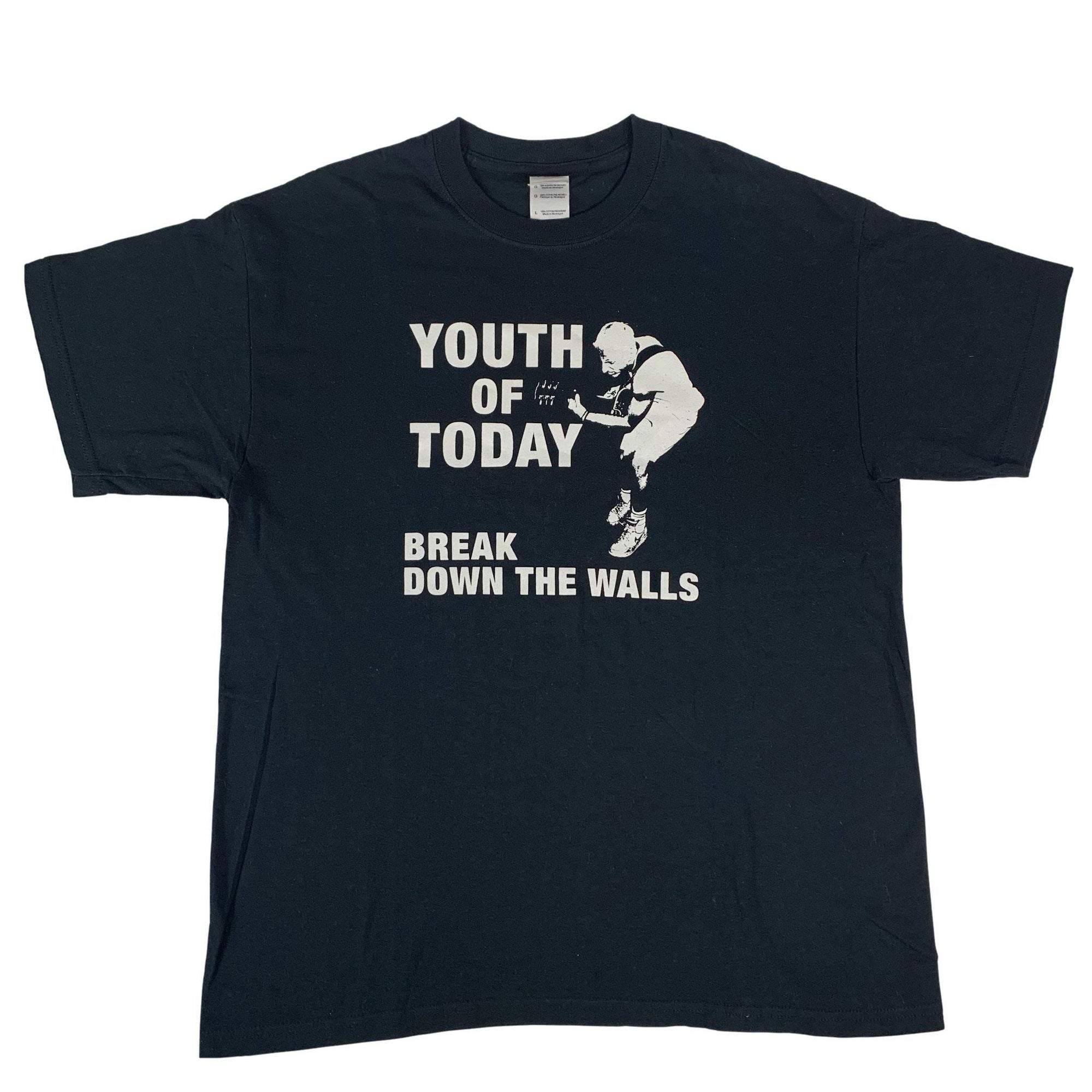 Vintage Youth Of Today "Break Down The Walls" T-Shirt - jointcustodydc