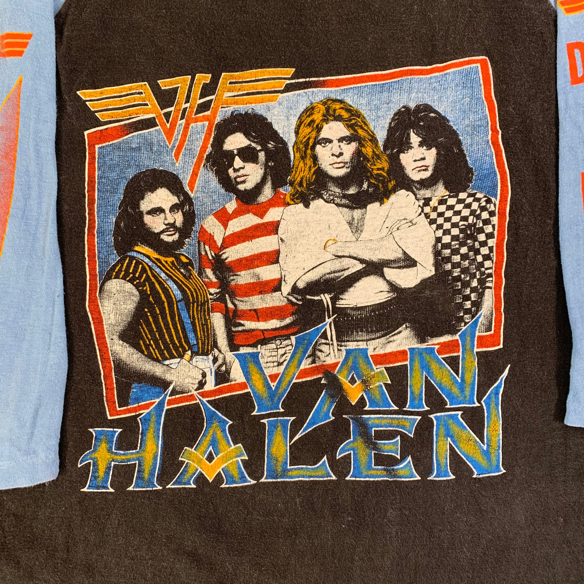Vintage Van Halen &quot;Diver Down&quot; Raglan - jointcustodydc