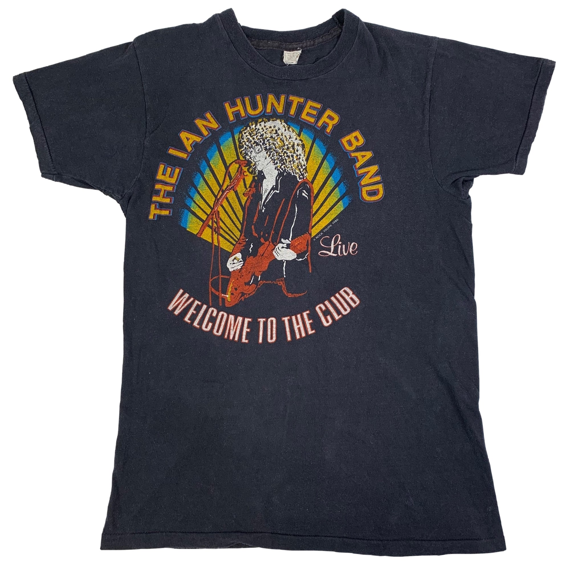 Vintage Ian Hunter & Mick Ronson "Welcome To The Club" T-Shirt - jointcustodydc