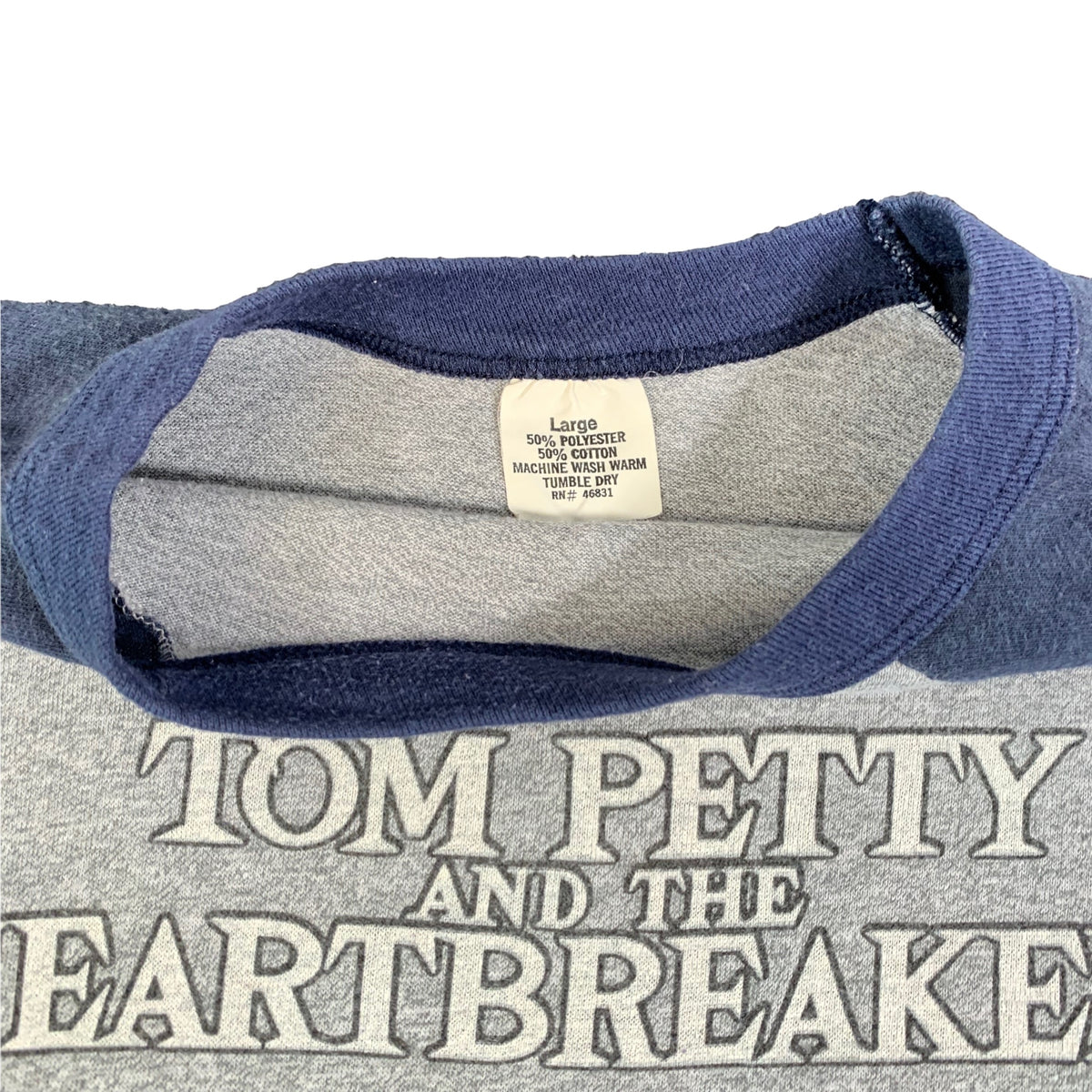 Vintage Tom Petty And The Heartbreakers &quot;Hard Promises&quot; Raglan - jointcustodydc