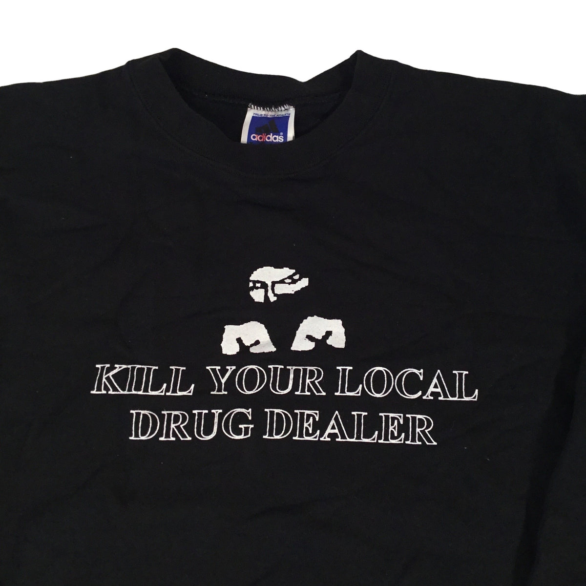 Vintage Straight Edge &quot;Kill Your Local Drug Dealer&quot; Crewneck Sweatshirt - jointcustodydc