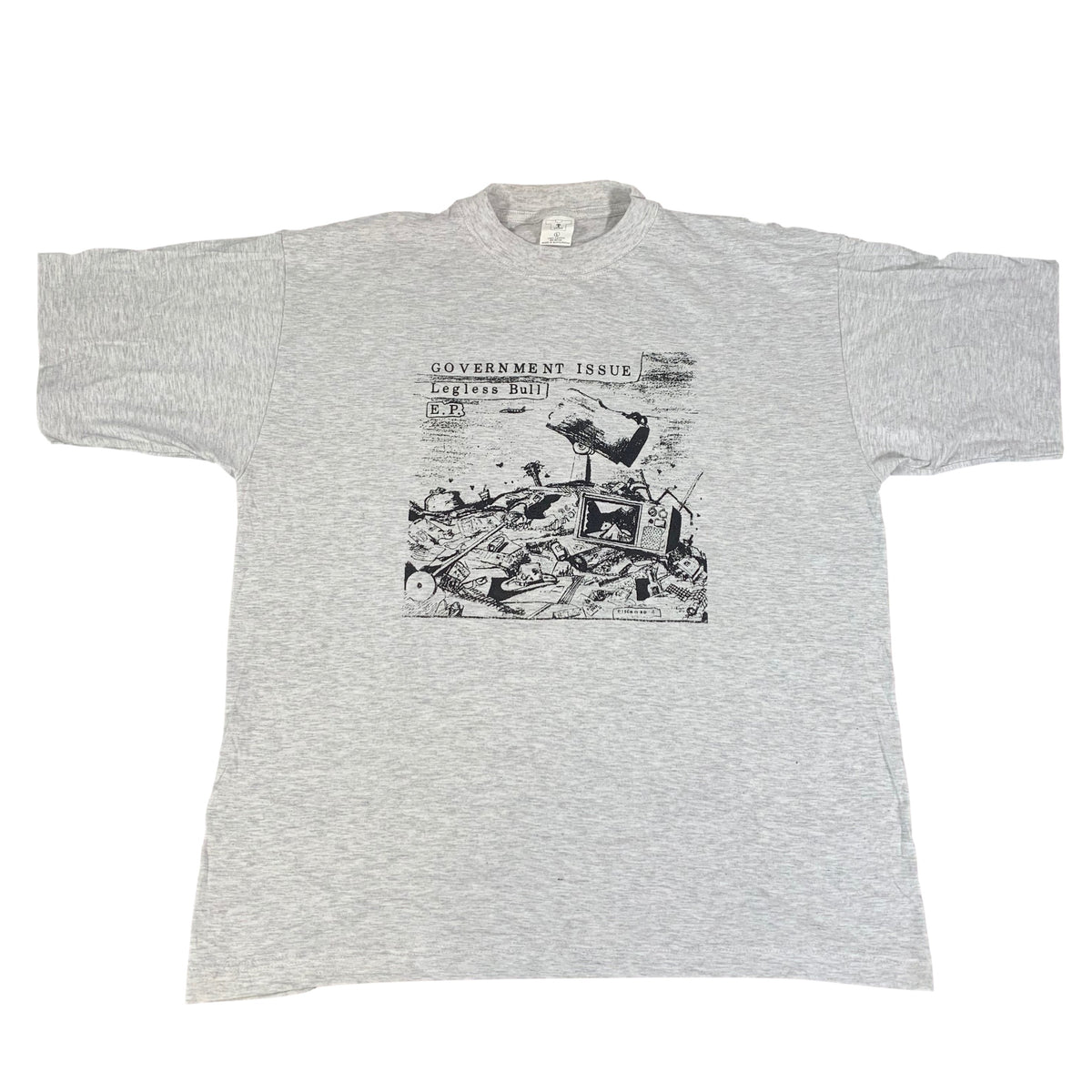 Vintage Government Issue &quot;Legless Bull&quot; T-Shirt - jointcustodydc