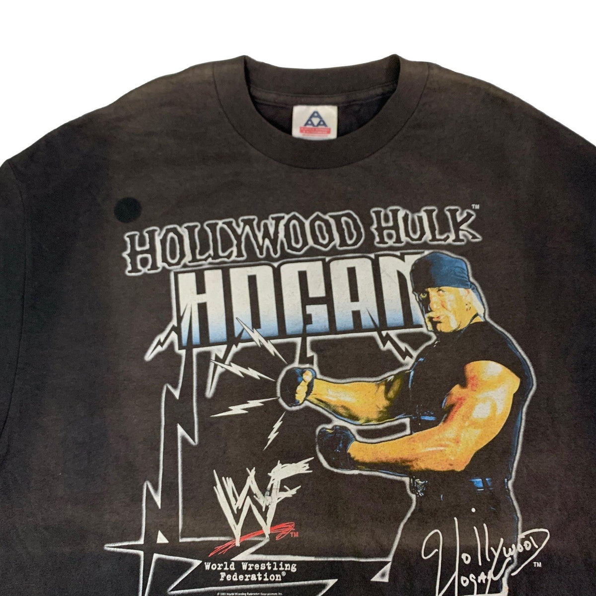 Vintage Hollywood Hulk Hogan &quot;WWF&quot; T-Shirt - jointcustodydc