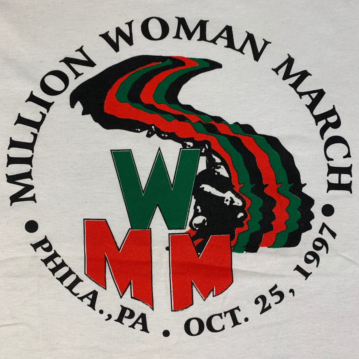 Vintage Million Woman March &quot;1997&quot; T-Shirt - jointcustodydc