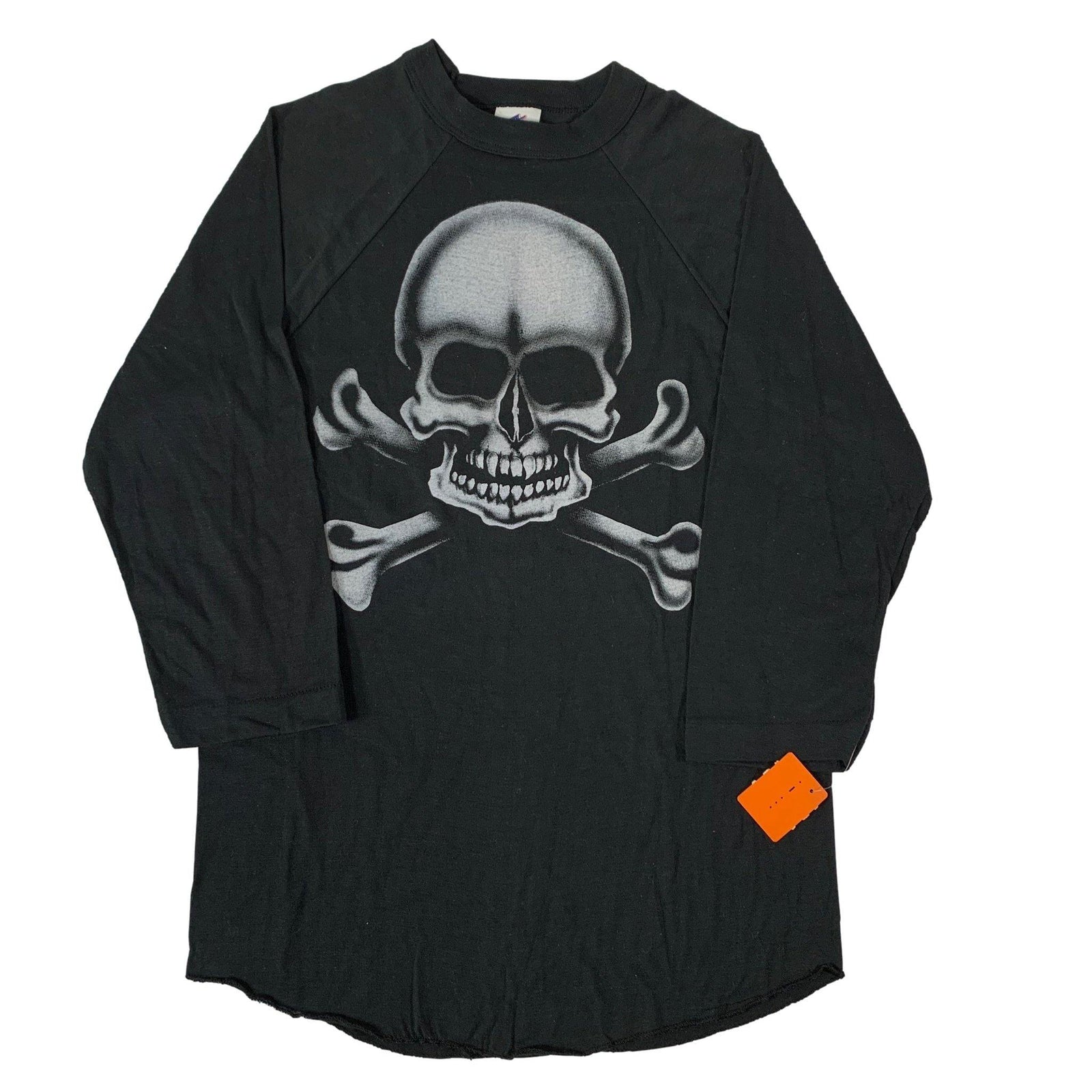 Vintage Ezekiel's Wheel "Crossbones" Raglan Shirt - jointcustodydc