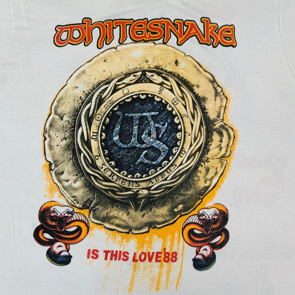Vintage Whitesnake &quot;Is This Love&quot; T-Shirt - jointcustodydc