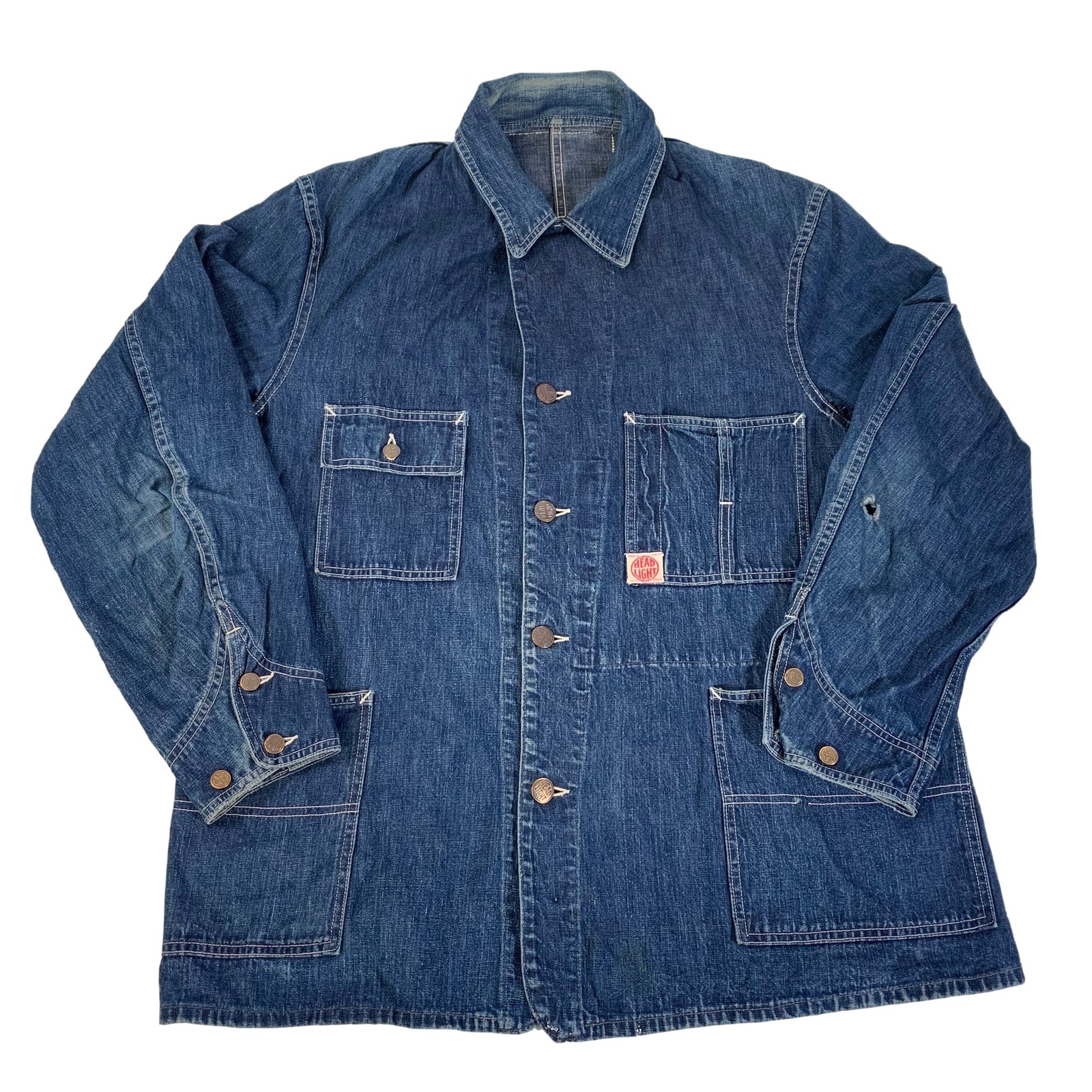 Vintage Head Light Denim "Coverall" Jacket - jointcustodydc