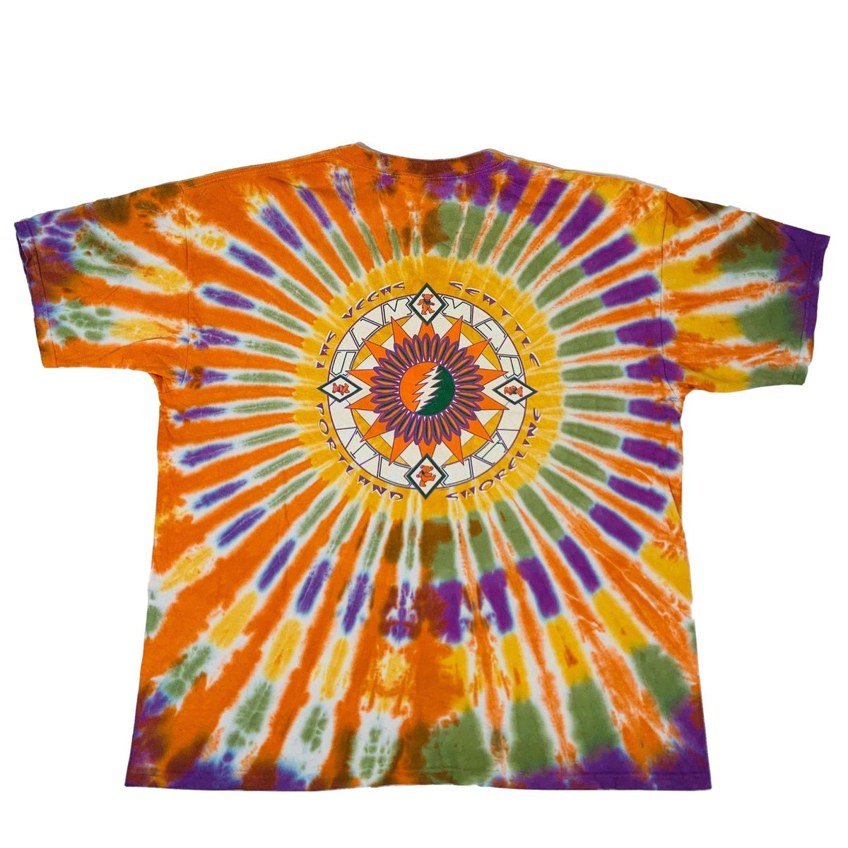 Vintage Grateful Dead &quot;Dead Head&quot; Tye-Dye T-Shirt - jointcustodydc