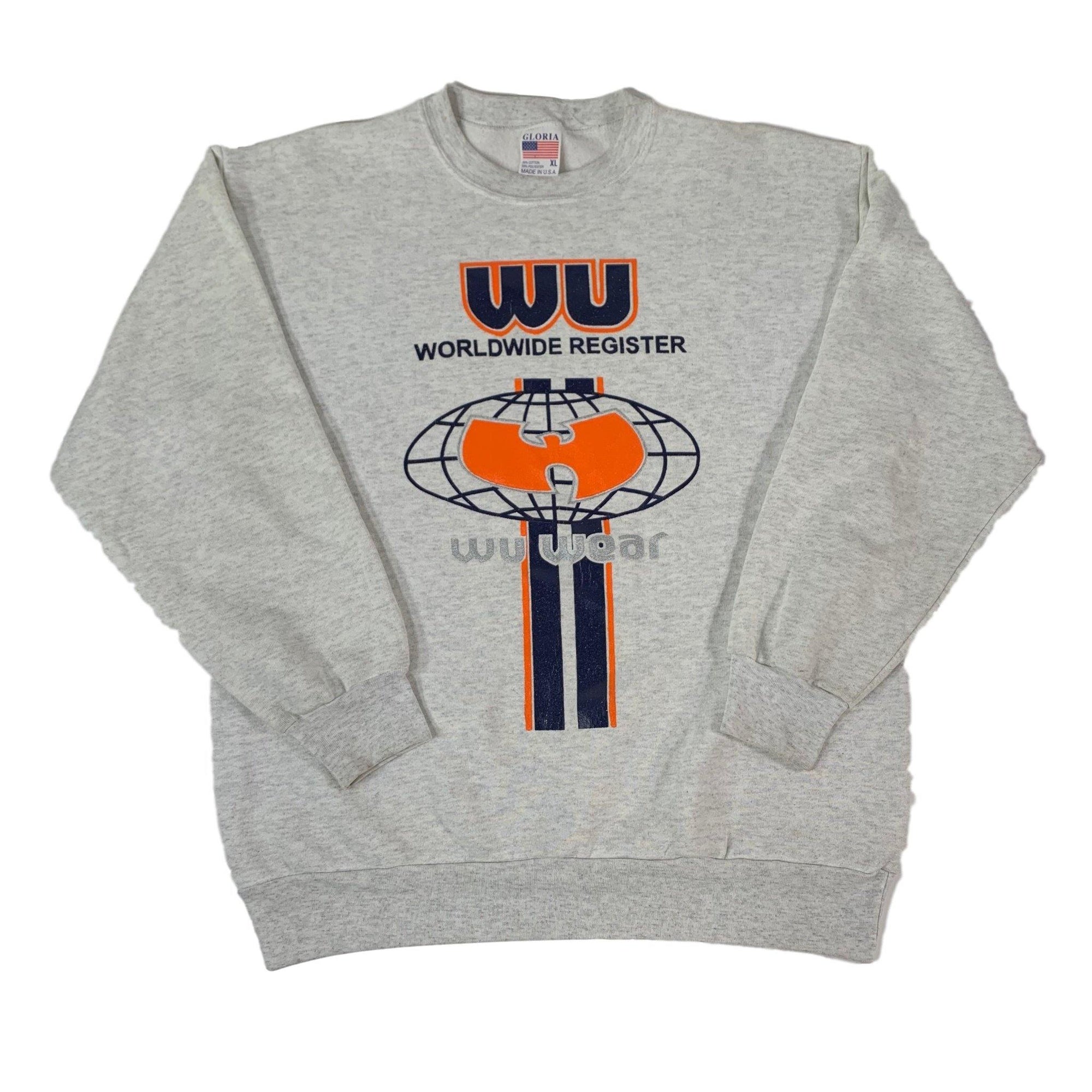 Vintage Wu Wear "Worldwide" Crewneck Sweatshirt - jointcustodydc
