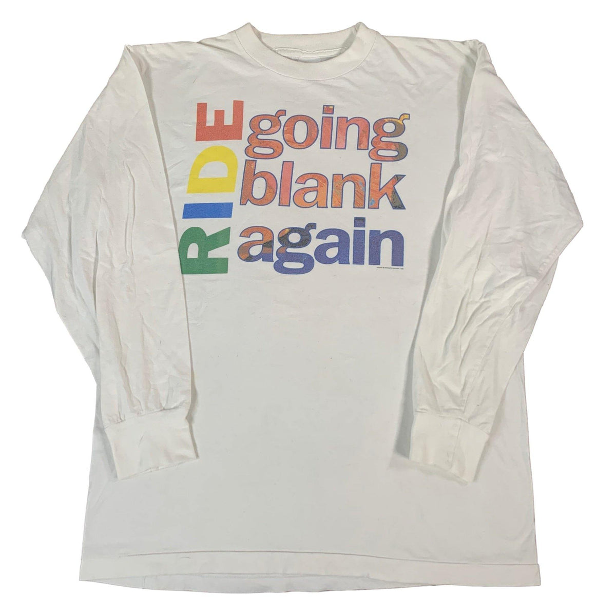 Vintage Ride &quot;Going Blank Again&quot; Long Sleeve Shirt - jointcustodydc
