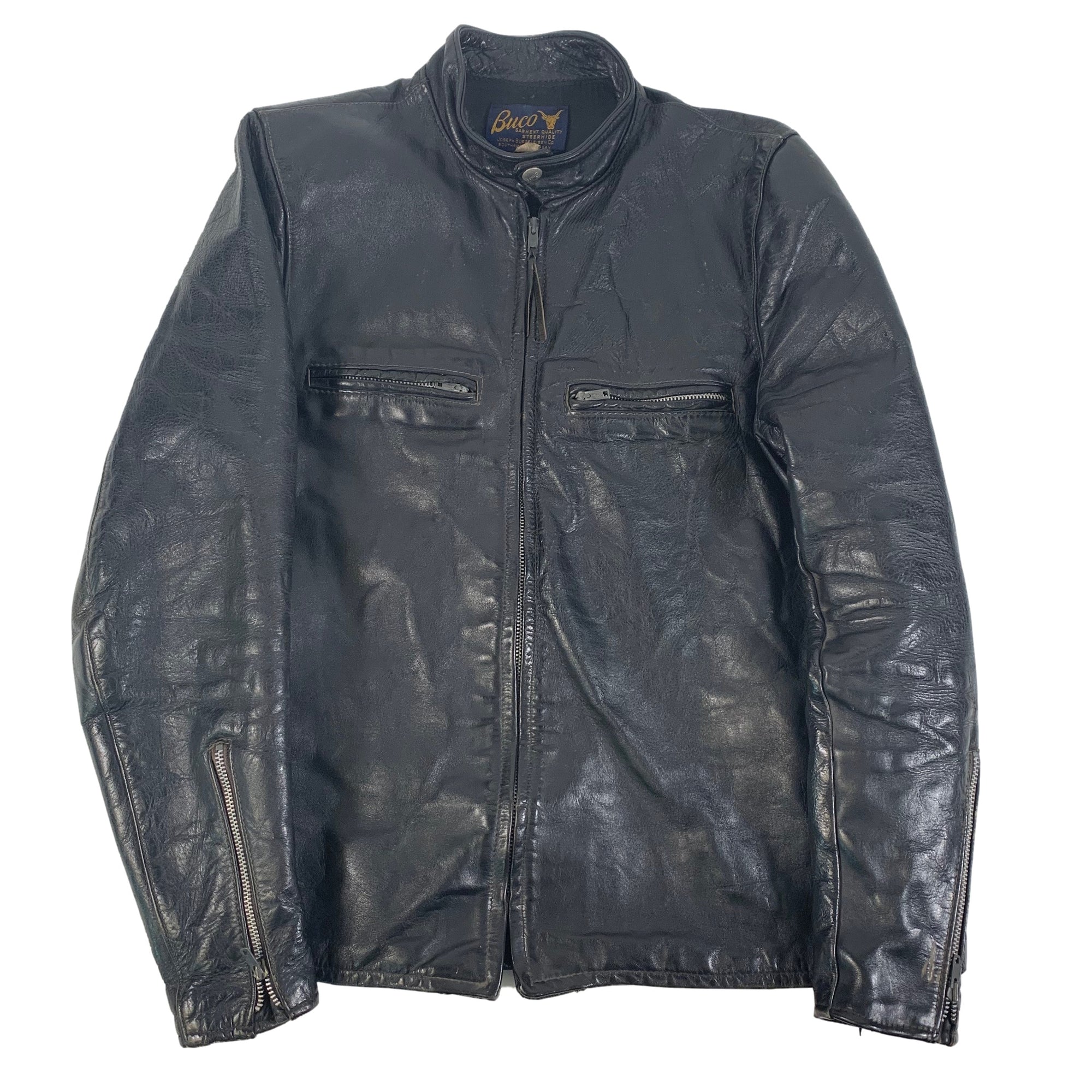 Vintage Buco "J-100" Steerhide Leather Jacket - jointcustodydc