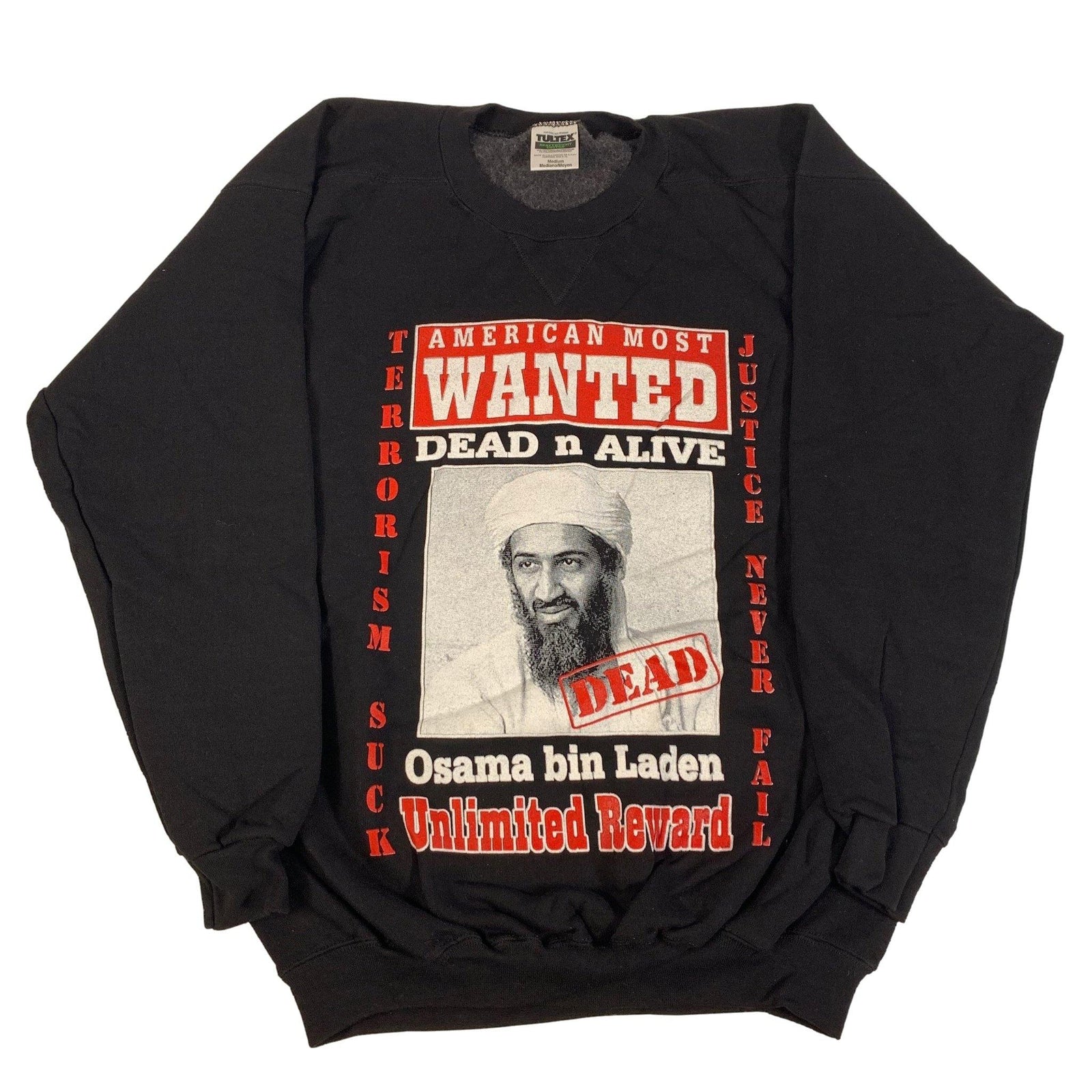 Vintage America's Most Wanted "Dead N Alive" Crewneck Sweatshirt - jointcustodydc