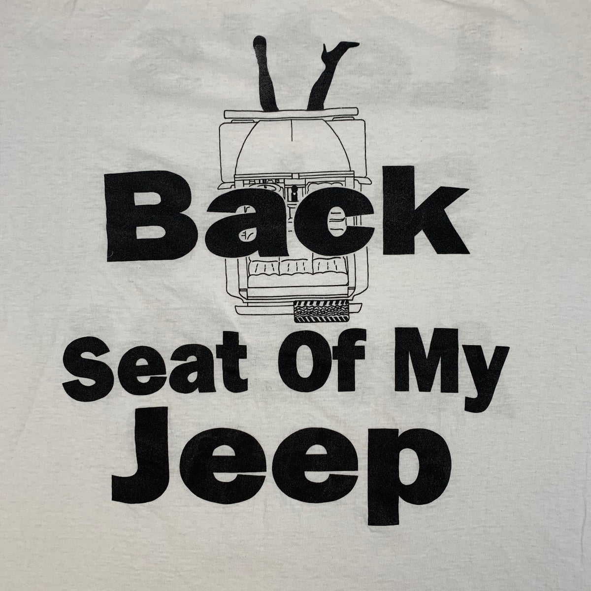 Vintage LL Cool J &quot;Back Seat&quot; T-Shirt - jointcustodydc