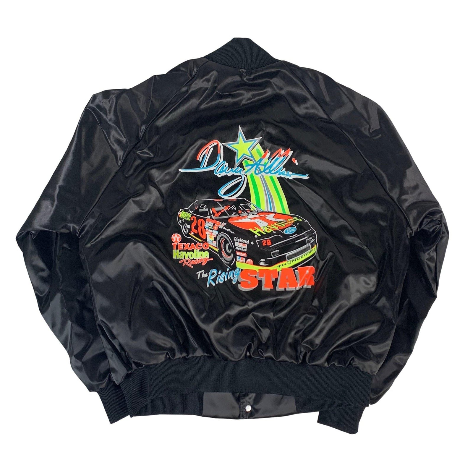 Vintage Nascar "Davey Allison" Satin Jacket - jointcustodydc