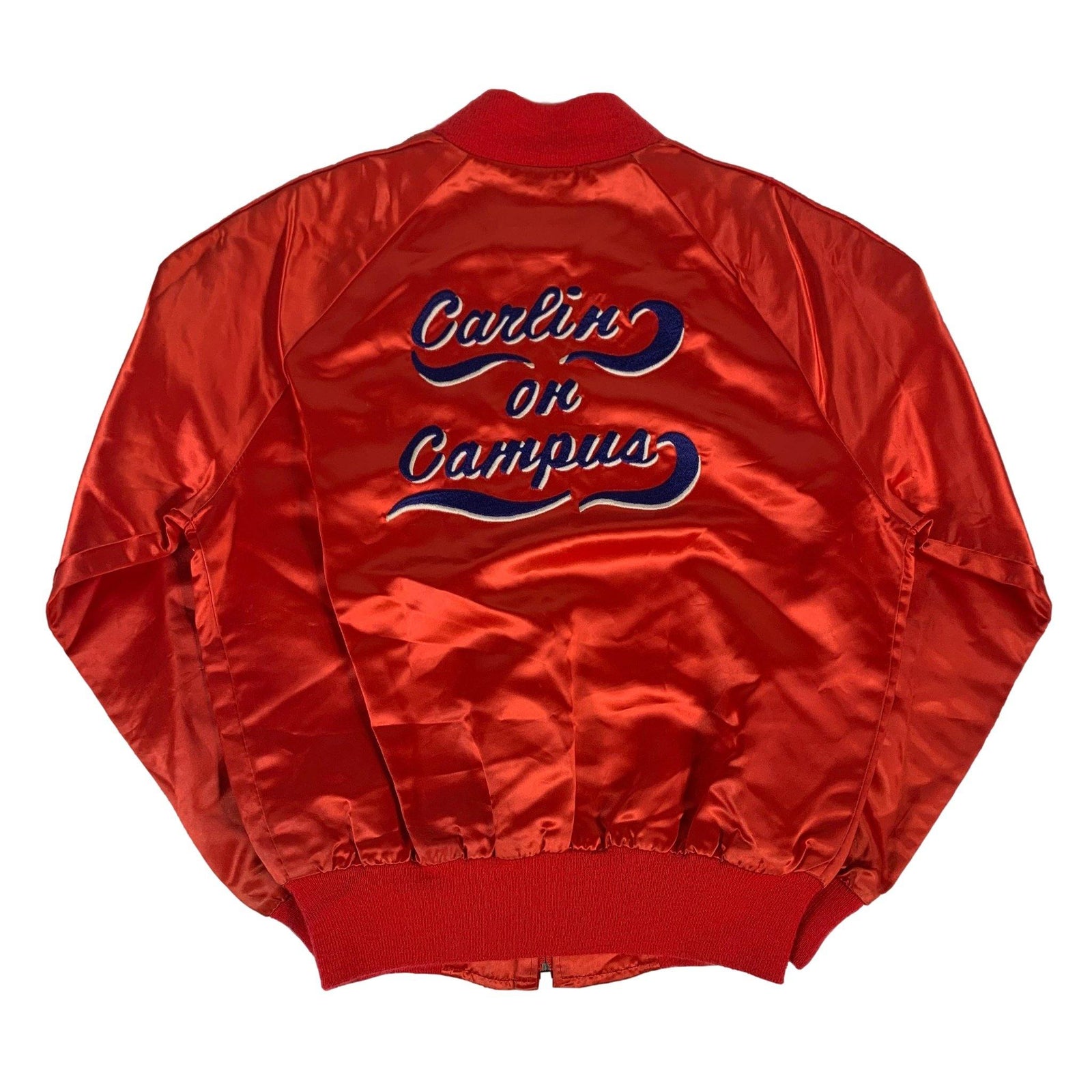 Vintage George Carlin "On Campus" HBO Satin Jacket - jointcustodydc