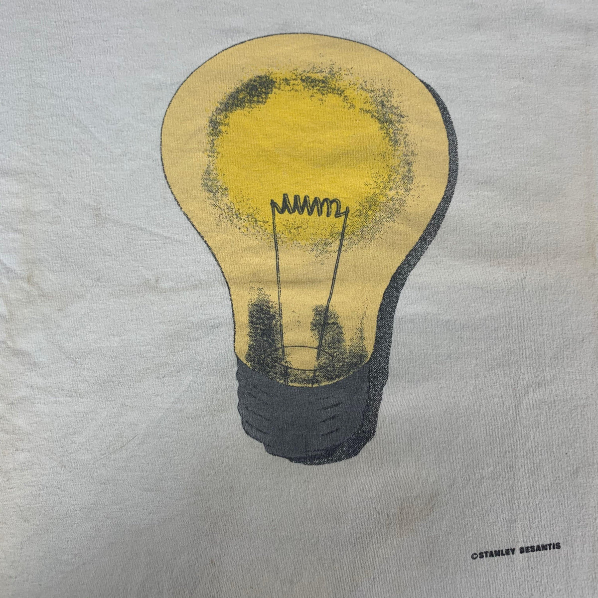 Vintage Stanley Desantis &quot;Lightbulb&quot; T-Shirt - jointcustodydc