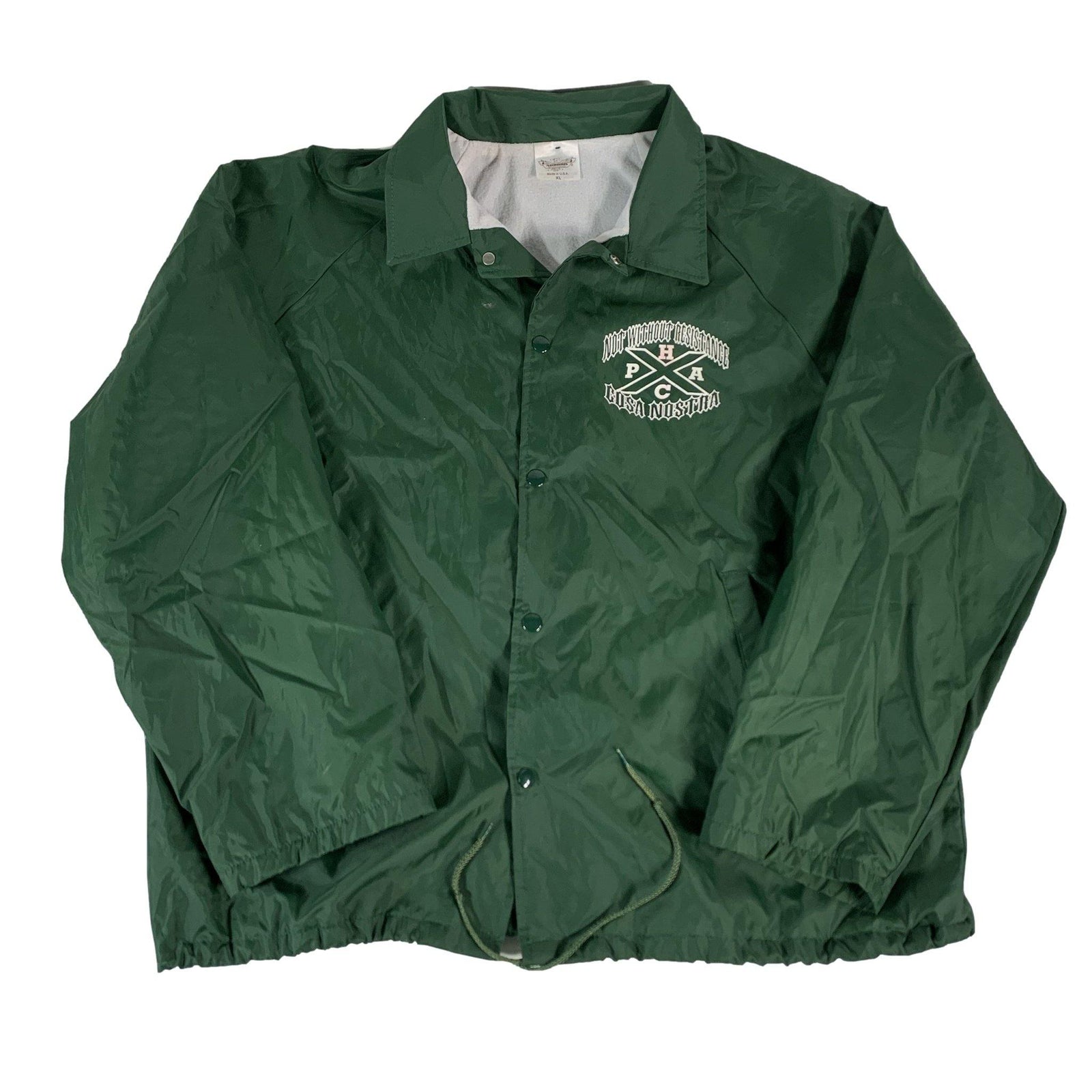 Vintage Not Without Resistance "PAHC" Windbreaker - jointcustodydc