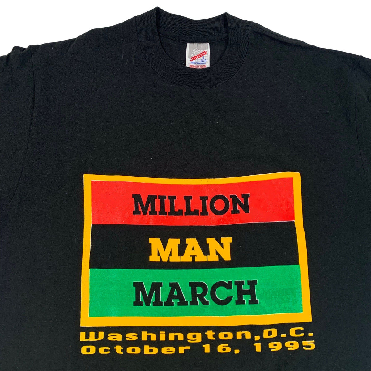 Vintage Million Man March &quot;If Not Now... When&quot; T-Shirt - jointcustodydc