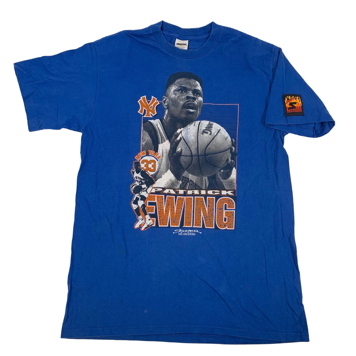 Vintage New York Knicks &quot;Patrick Ewing&quot; T-Shirt - jointcustodydc