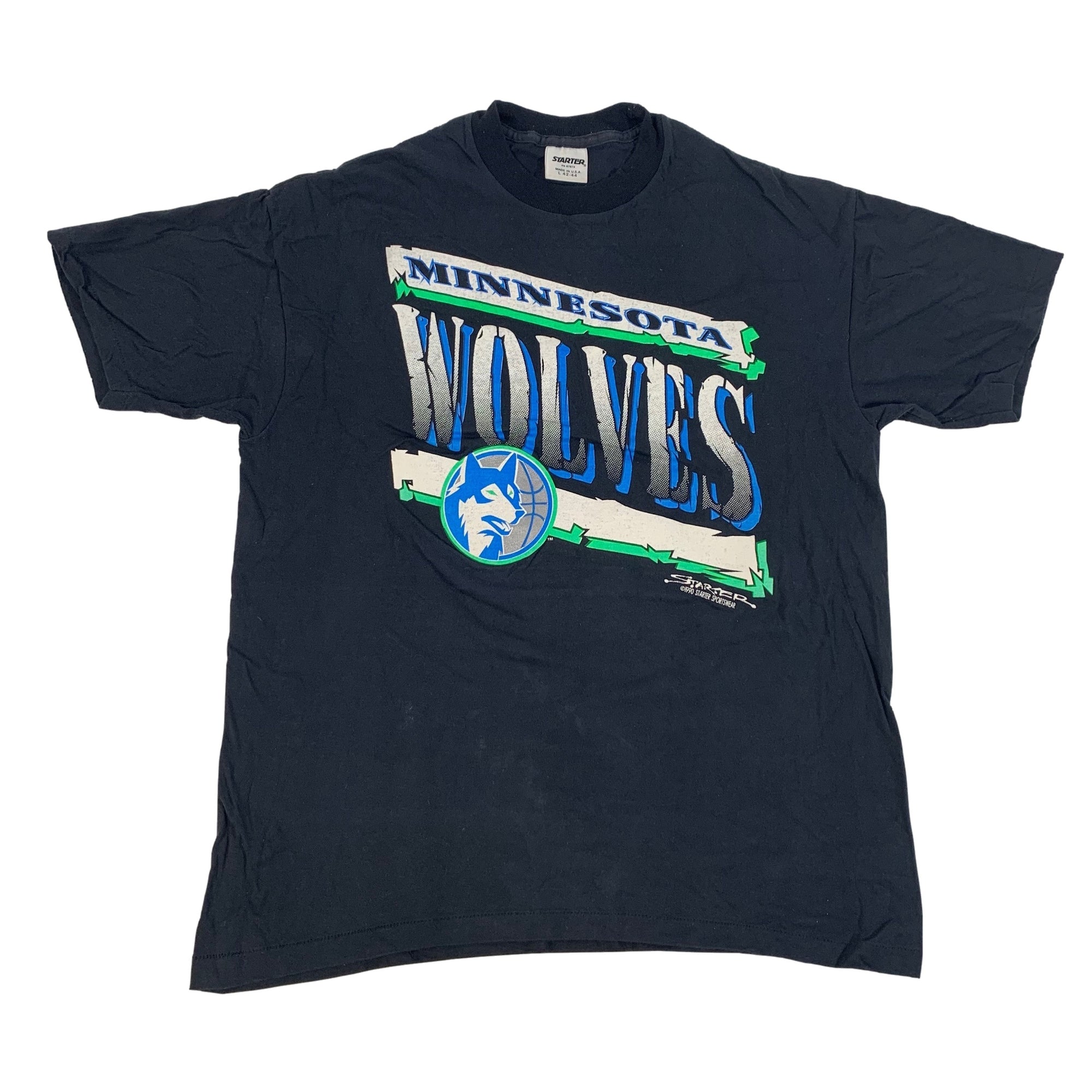 Vintage Minnesota Wolves "Starter" T-Shirt - jointcustodydc