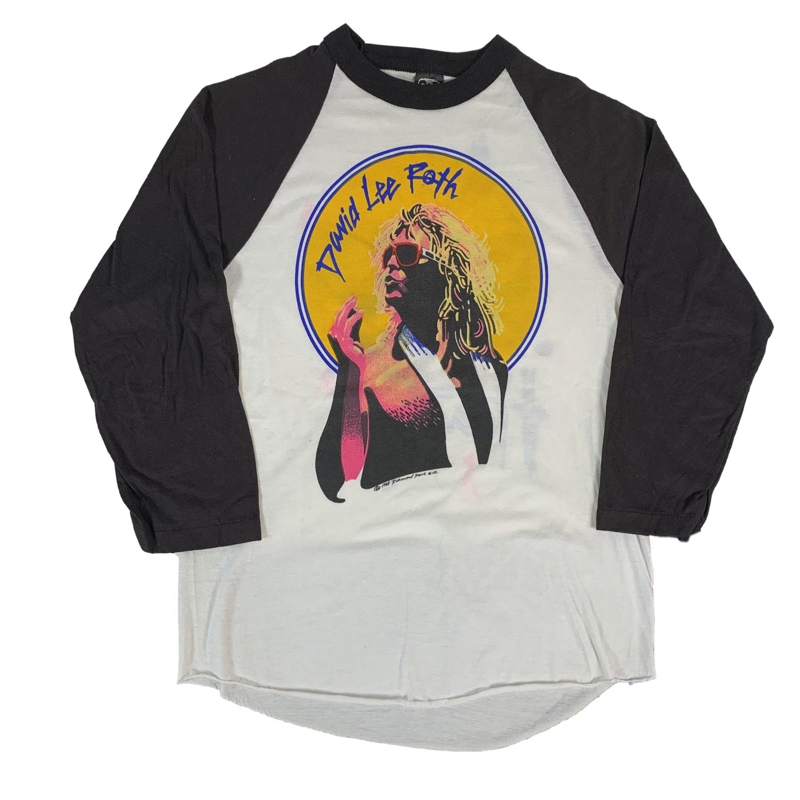 Vintage David Lee Roth "Crazy From The Heat" Raglan - jointcustodydc