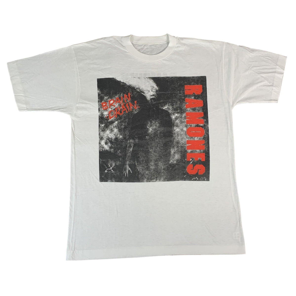 Vintage Ramones &quot;Brain Drain&quot; Japan Tour T-Shirt - jointcustodydc
