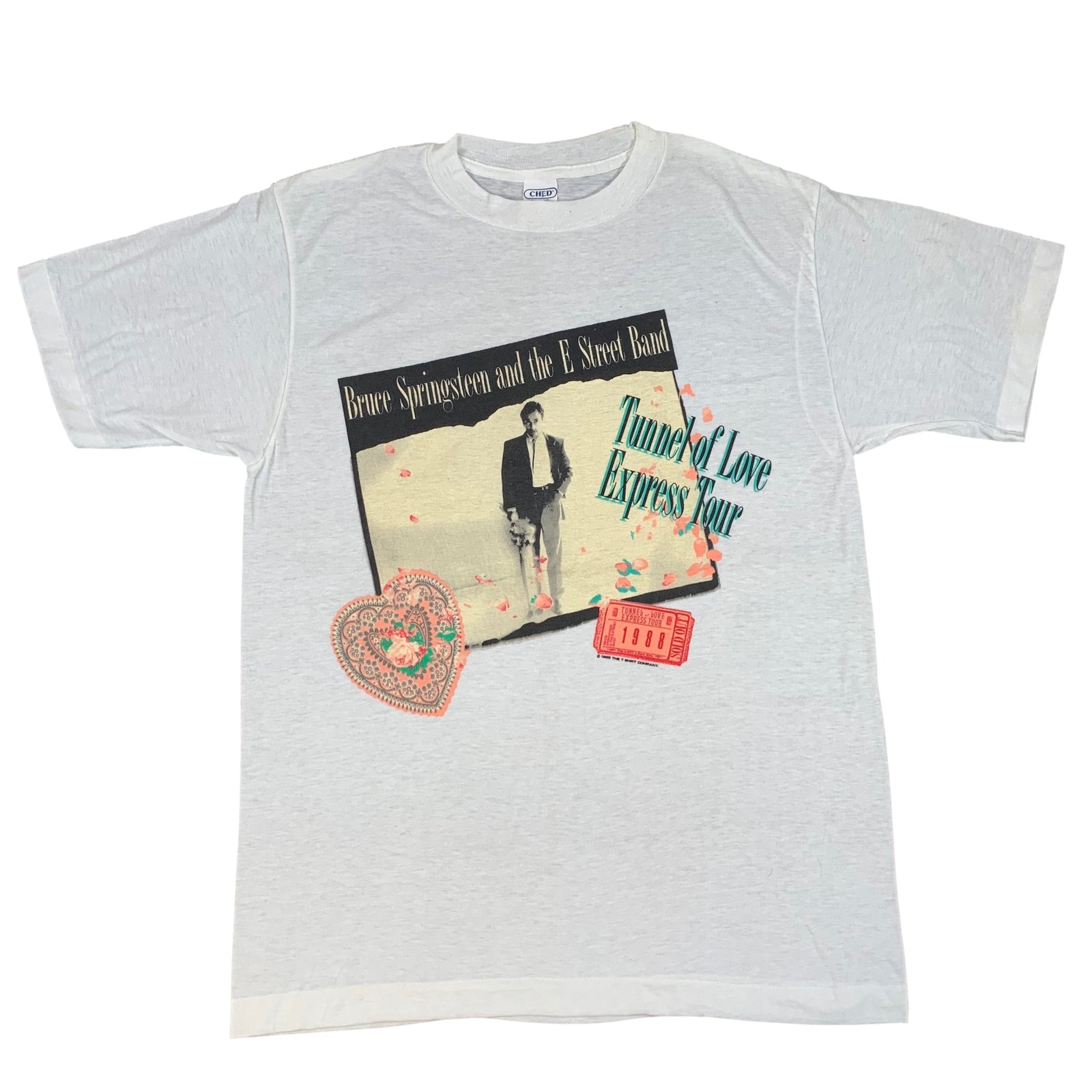 Vintage Bruce Springsteen "Tunnel of Love" T-Shirt - jointcustodydc
