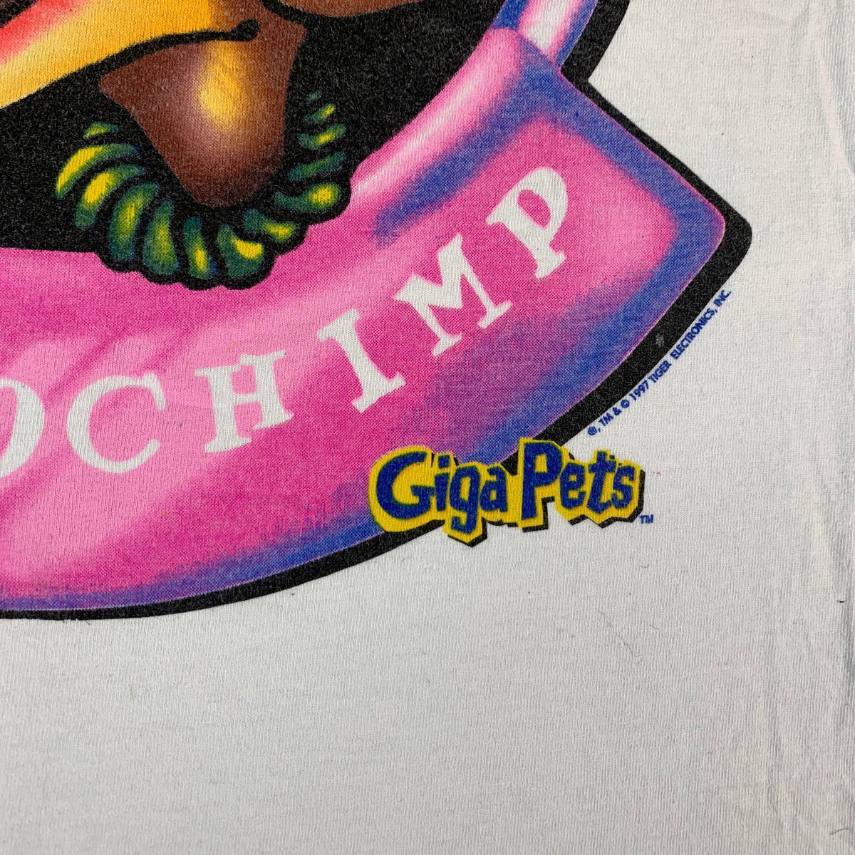 Vintage Giga pets &quot;Micro Chimp&quot; T-Shirt - jointcustodydc