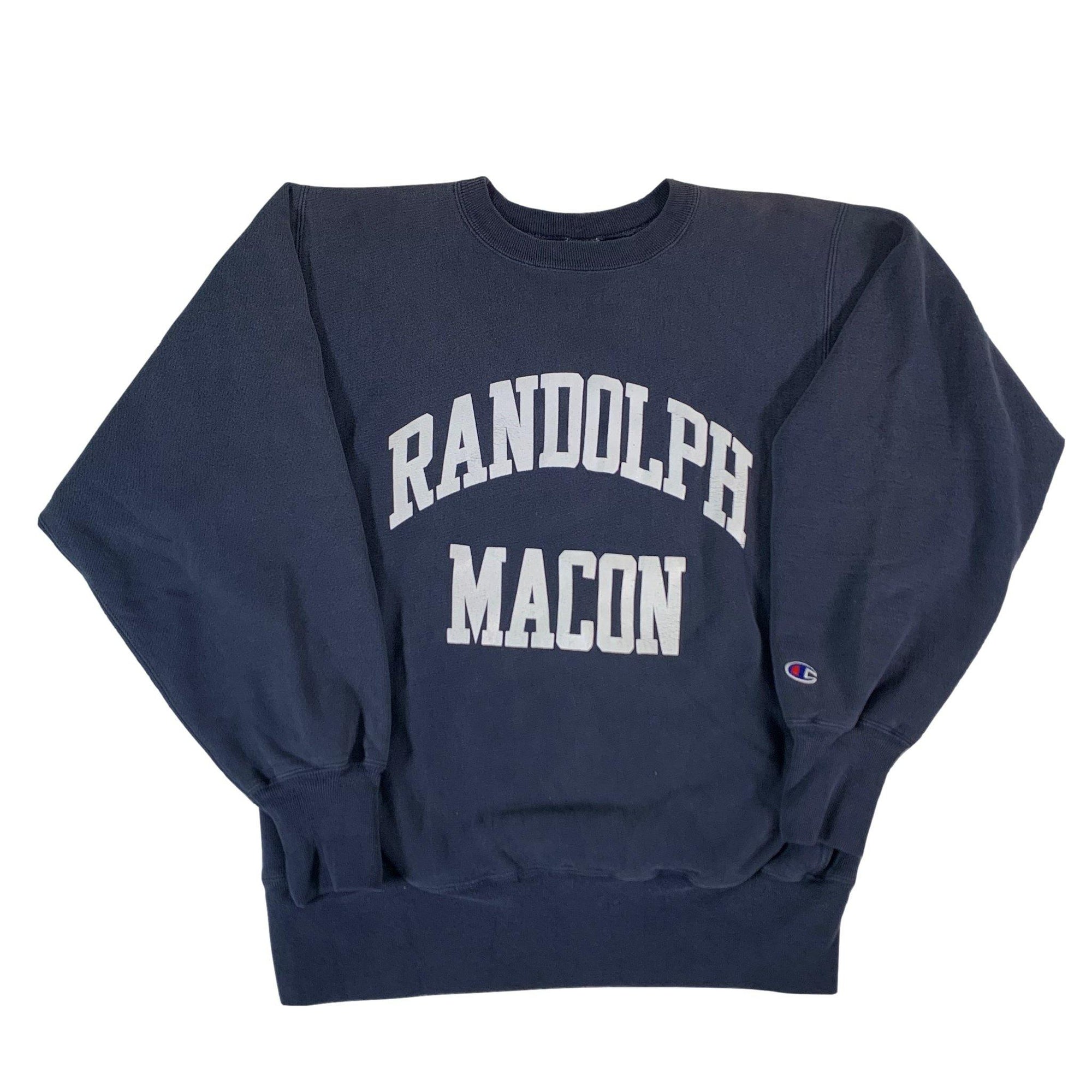 Vintage Champion Reverse Weave "Randolph Macon" Crewneck Sweatshirt - jointcustodydc