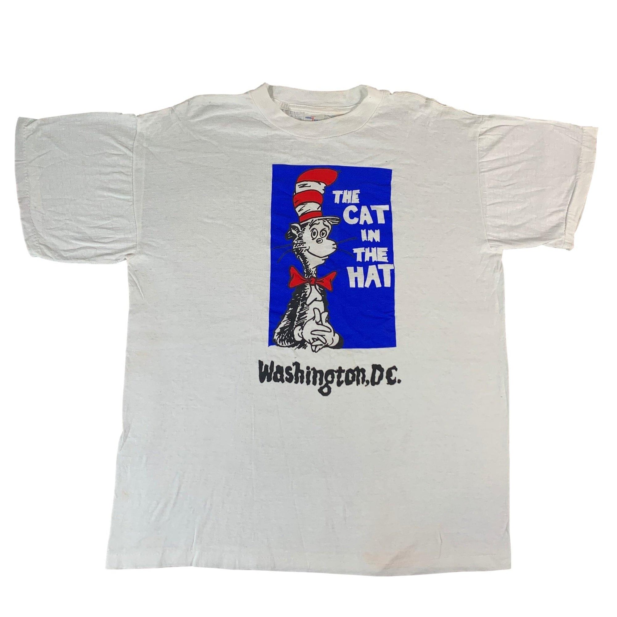 Vintage Cat In The Hat "DC" T-Shirt - jointcustodydc