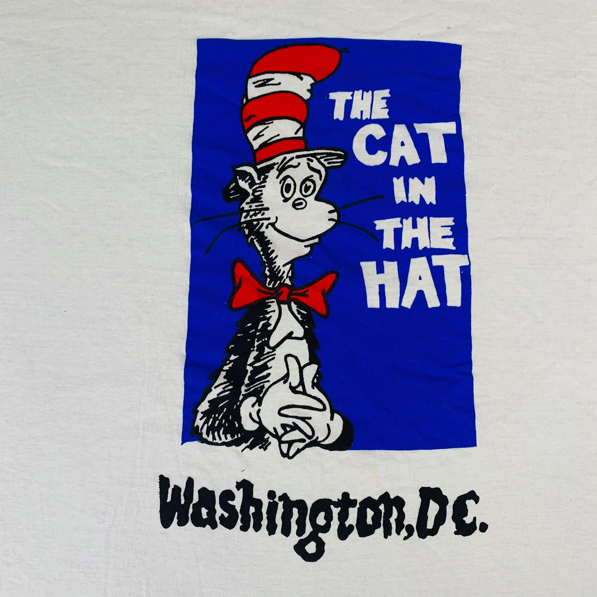 Vintage Cat In The Hat &quot;DC&quot; T-Shirt - jointcustodydc