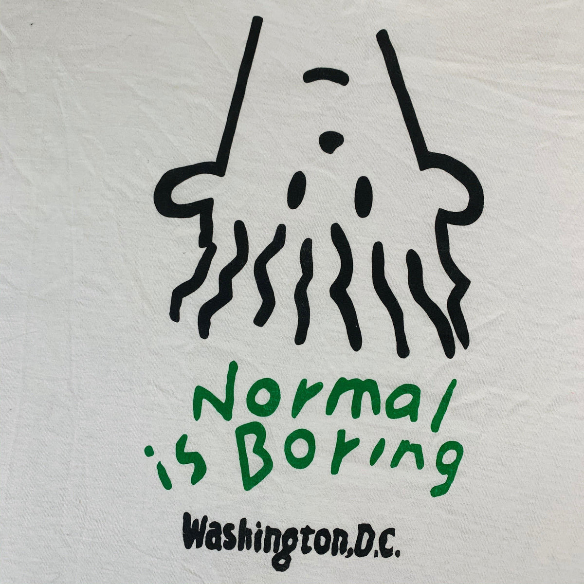 Vintage Normal Is Boring &quot;DC&quot; T-Shirt - jointcustodydc