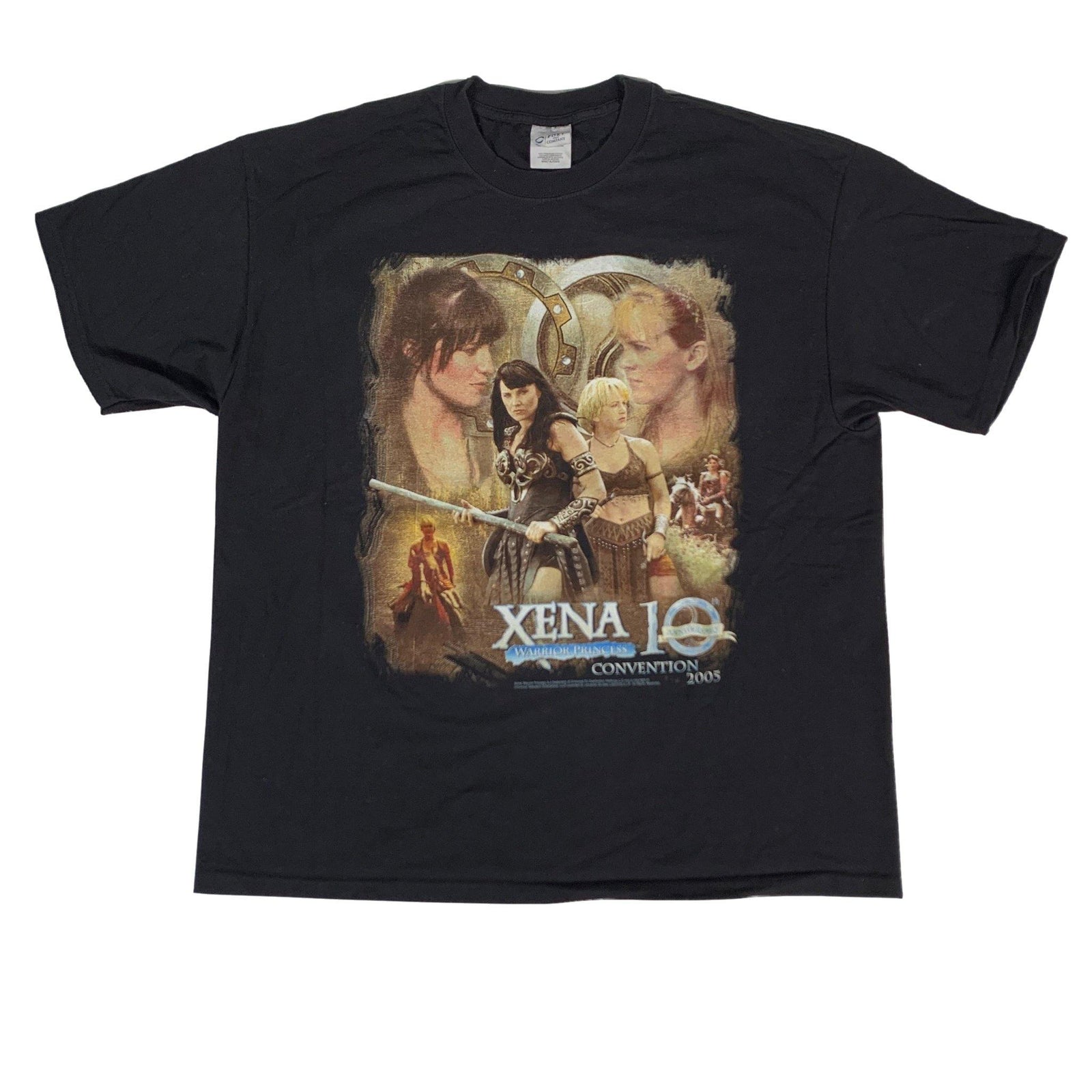 Vintage Xena The Warrior Princess "10th Anniversary" T-Shirt - jointcustodydc
