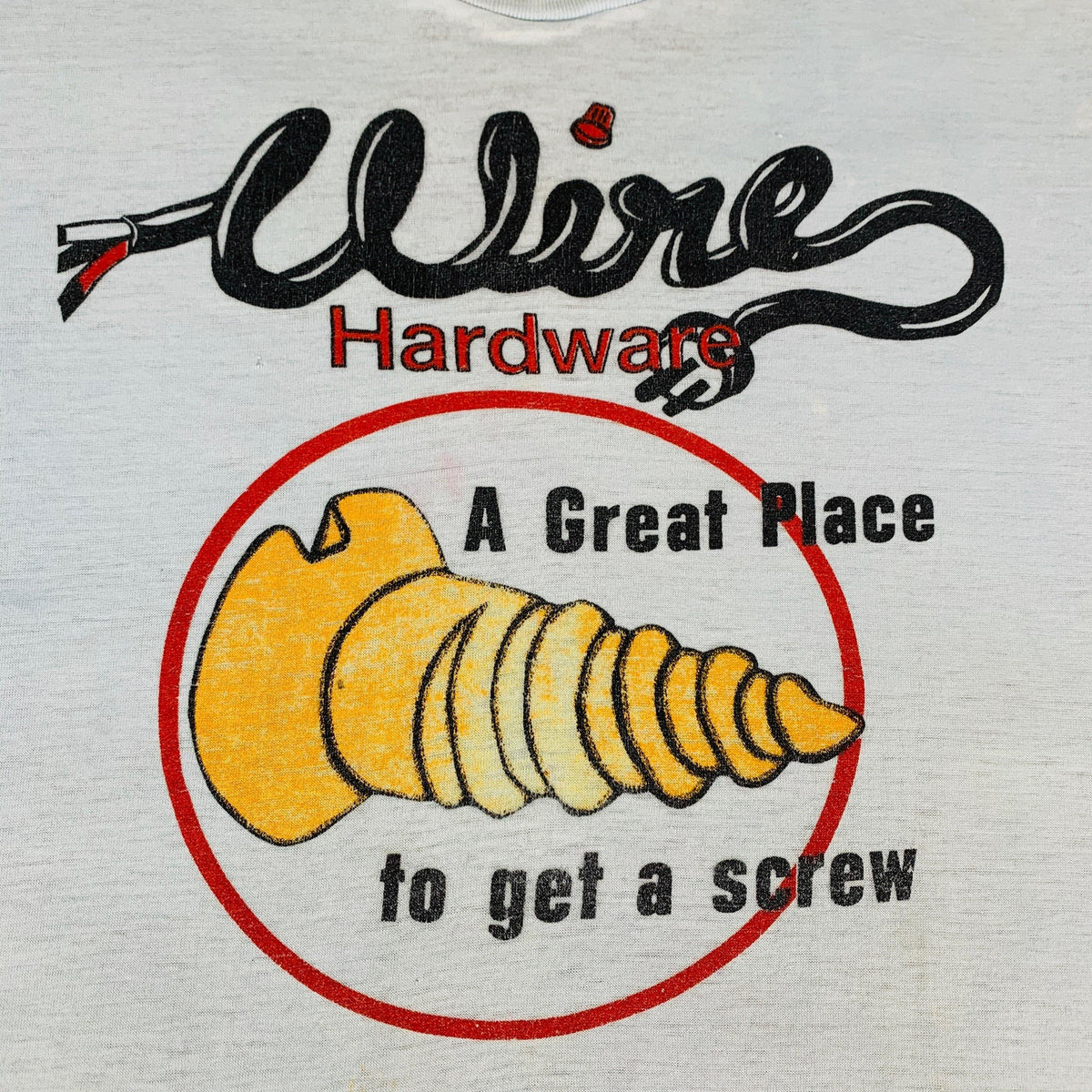 Vintage Wire Hardware &quot;Get A Screw&quot; T-Shirt - jointcustodydc