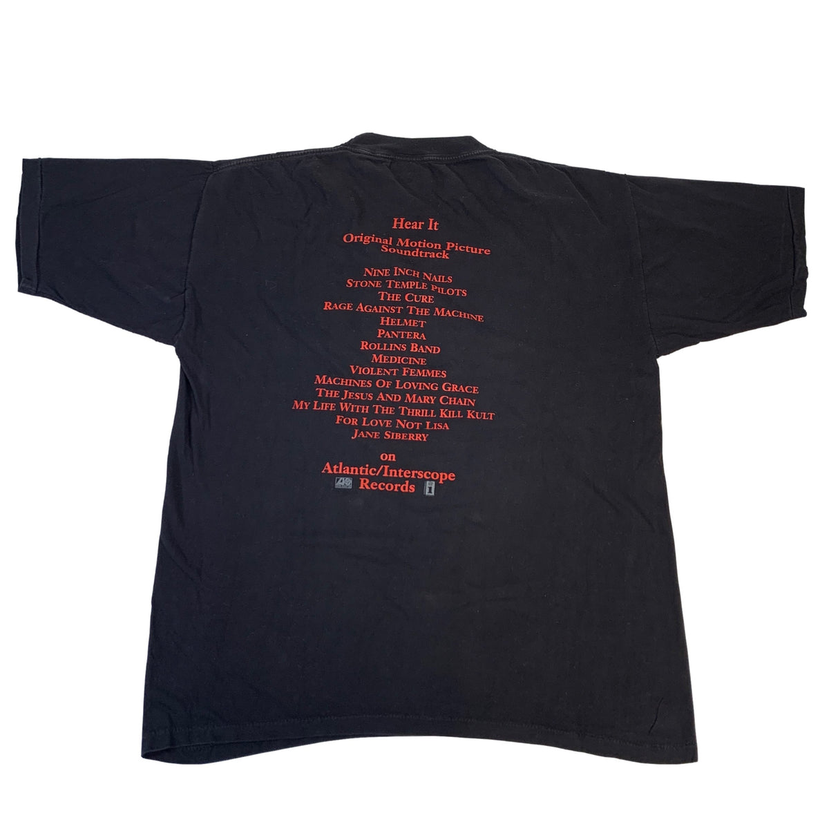 Vintage The Crow &quot;Soundtrack&quot; T-Shirt - jointcustodydc