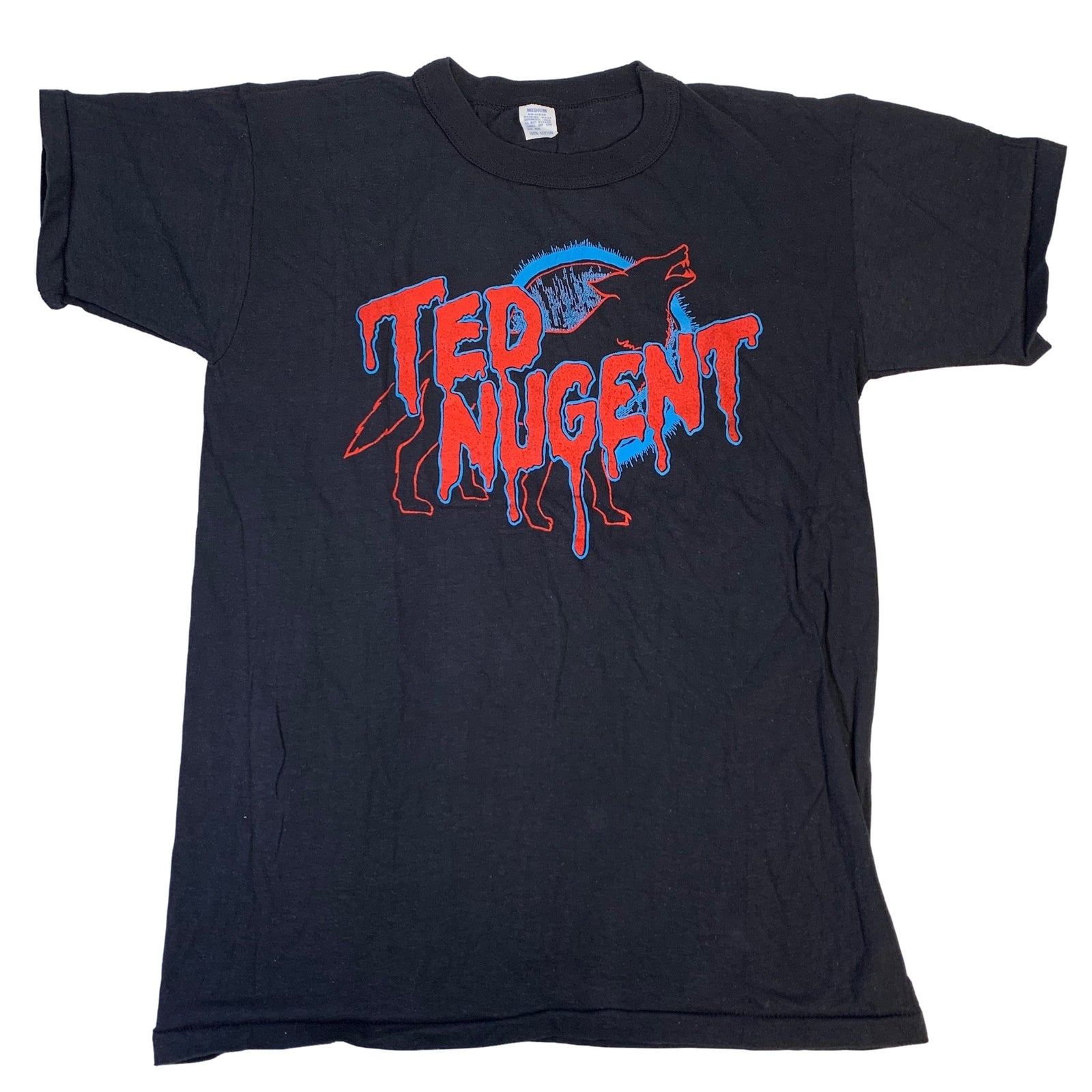 Vintage Ted Nugent "Wolf" T-Shirt - jointcustodydc