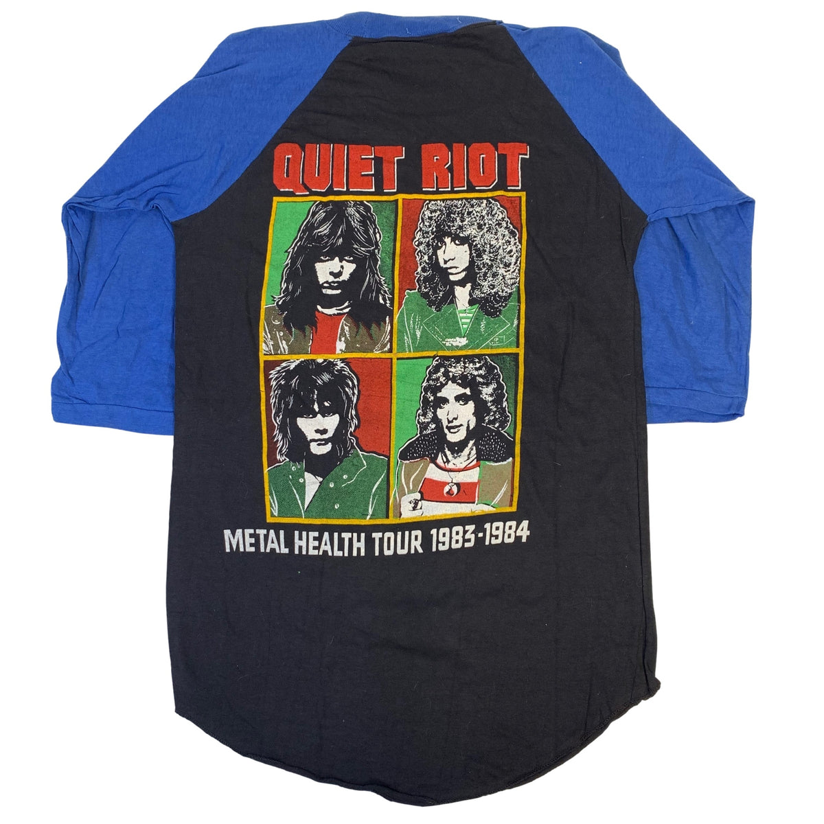 Vintage Quiet Riot &quot;Metal Health&quot; Raglan - jointcustodydc