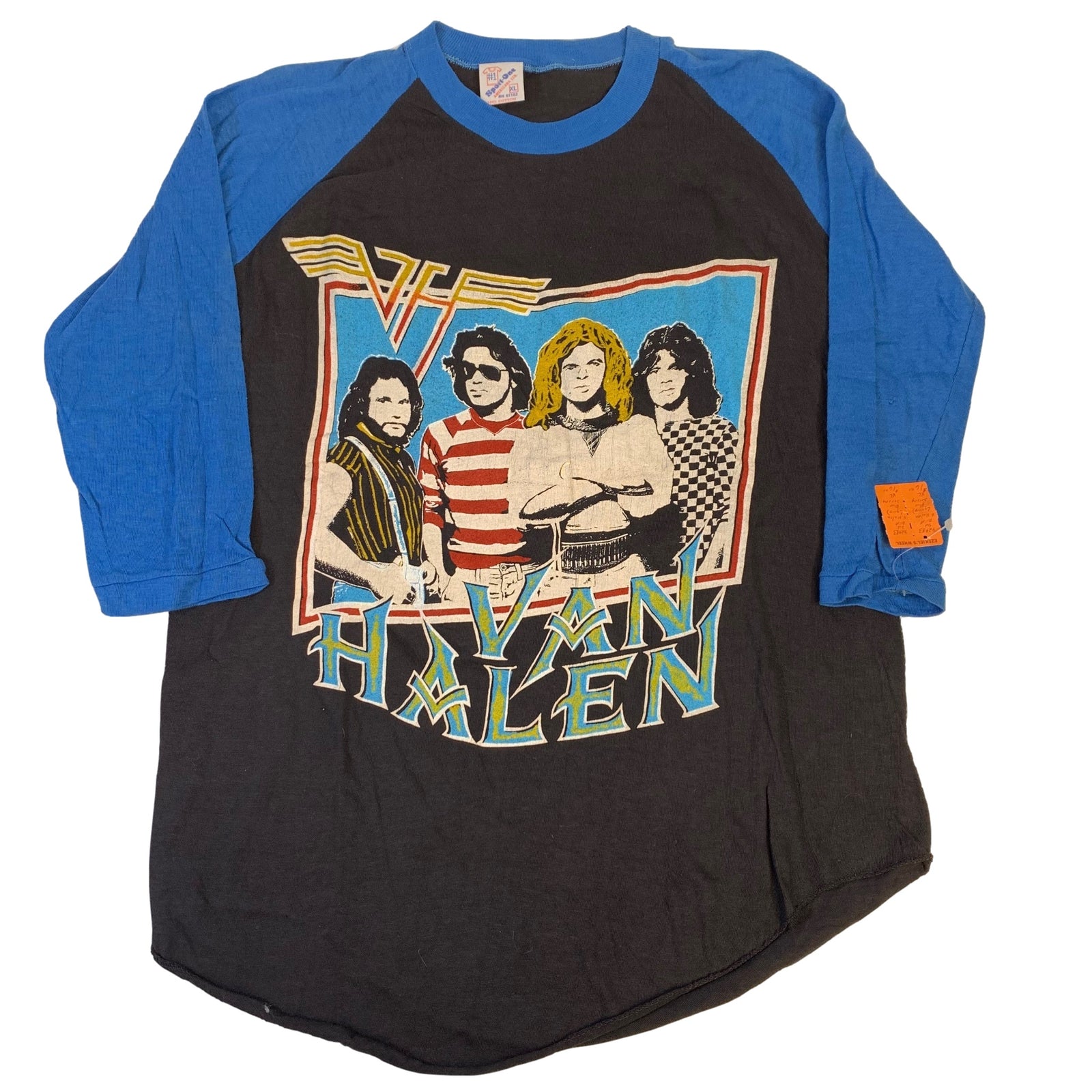 Vintage Van Halen "Diver Down" Raglan - jointcustodydc