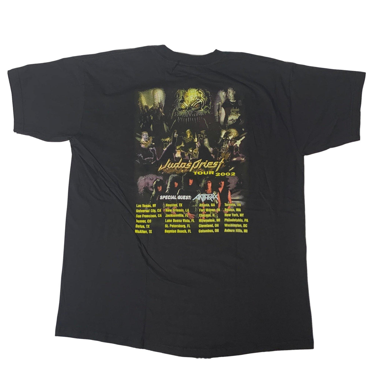 Vintage Judas Priest &quot;Anthrax&quot; T-Shirt - jointcustodydc