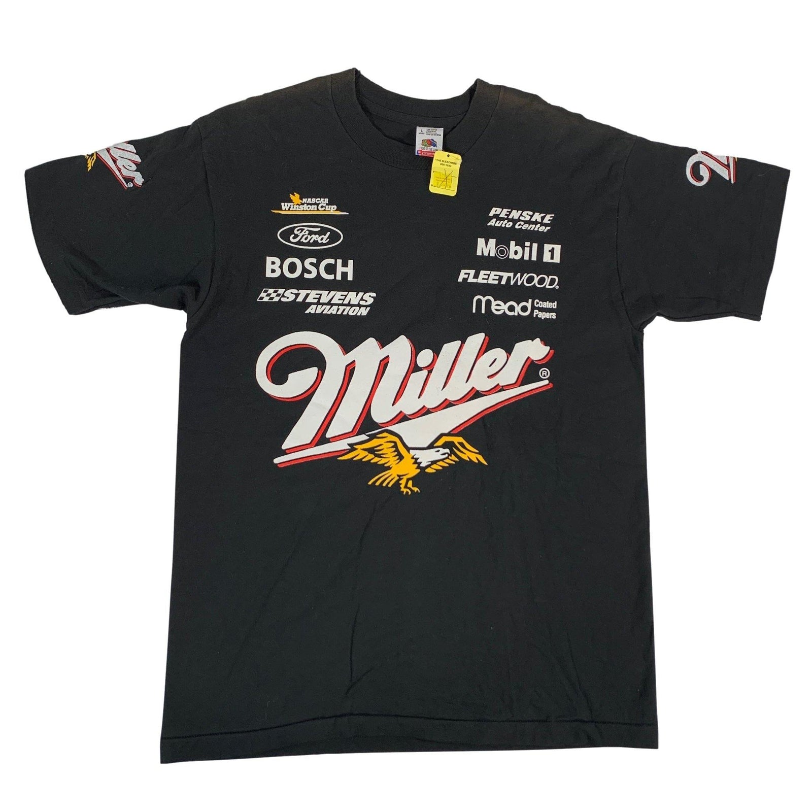 Vintage Nascar "Miller" Multi-print T-Shirt - jointcustodydc