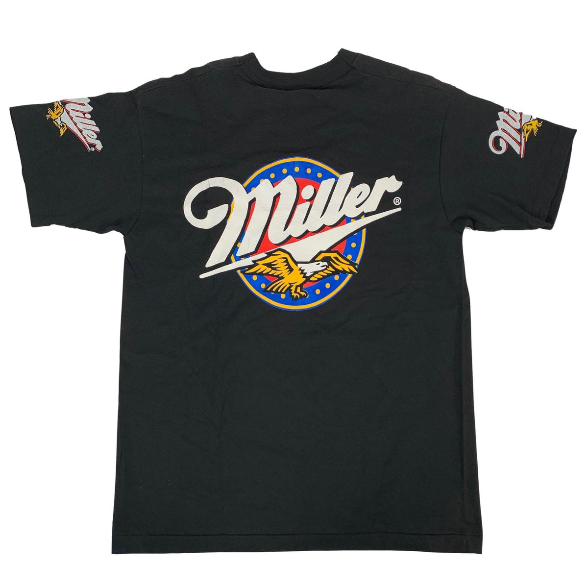Vintage Nascar &quot;Miller&quot; Multi-print T-Shirt - jointcustodydc