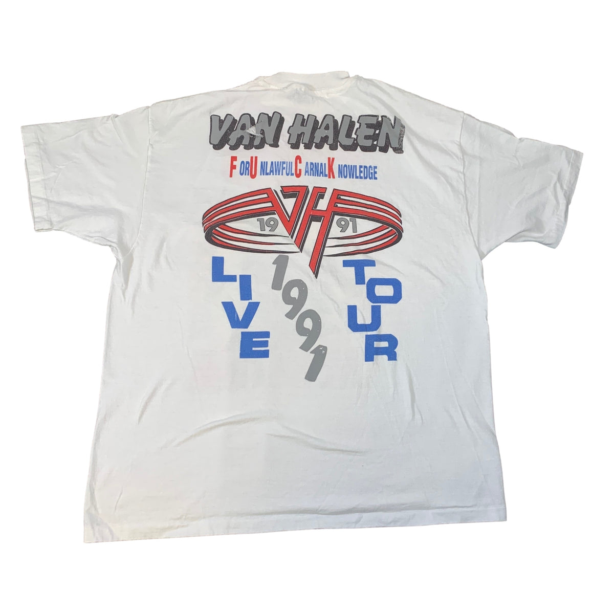 Vintage Van Halen &quot;F.U.C.K.&quot; T-Shirt - jointcustodydc