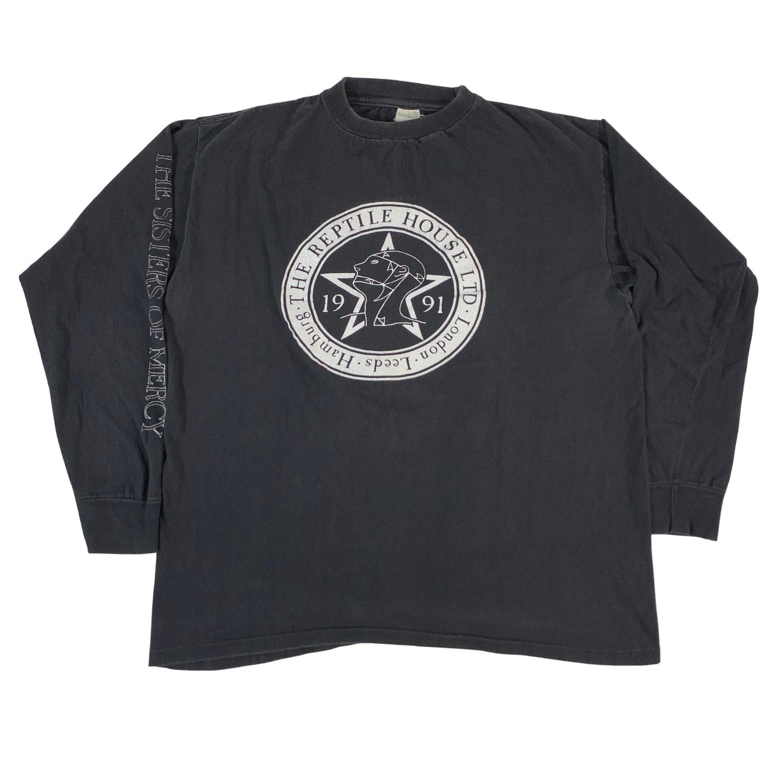 Vintage The Sisters Of Mercy "REPTILE" Long Sleeve Shirt - jointcustodydc