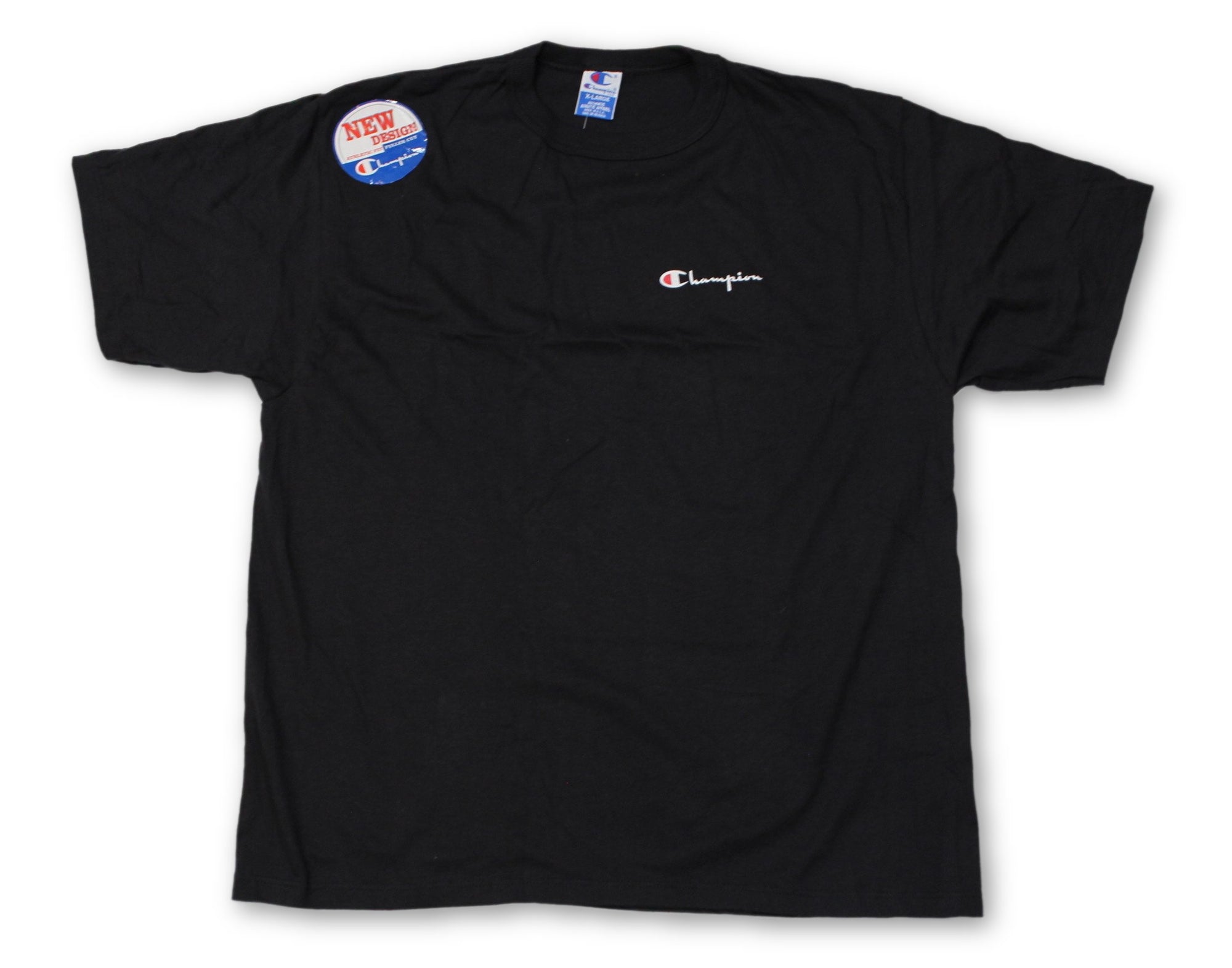Vintage Black Champion "Logo" T-Shirt - jointcustodydc