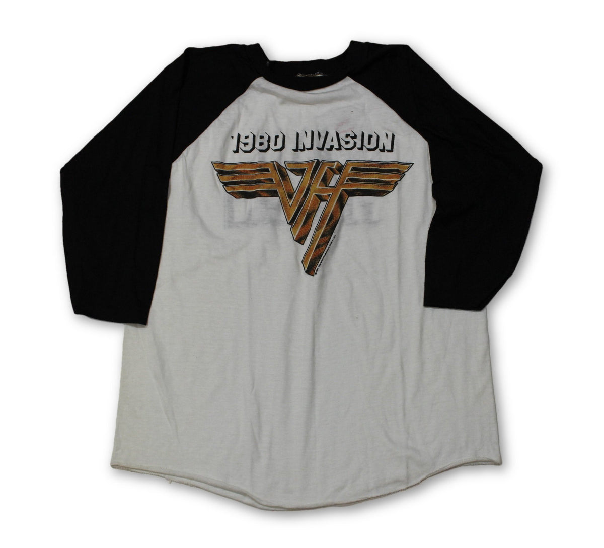 Vintage Van Halen &quot;Invasion&quot; Raglan T-shirt - jointcustodydc