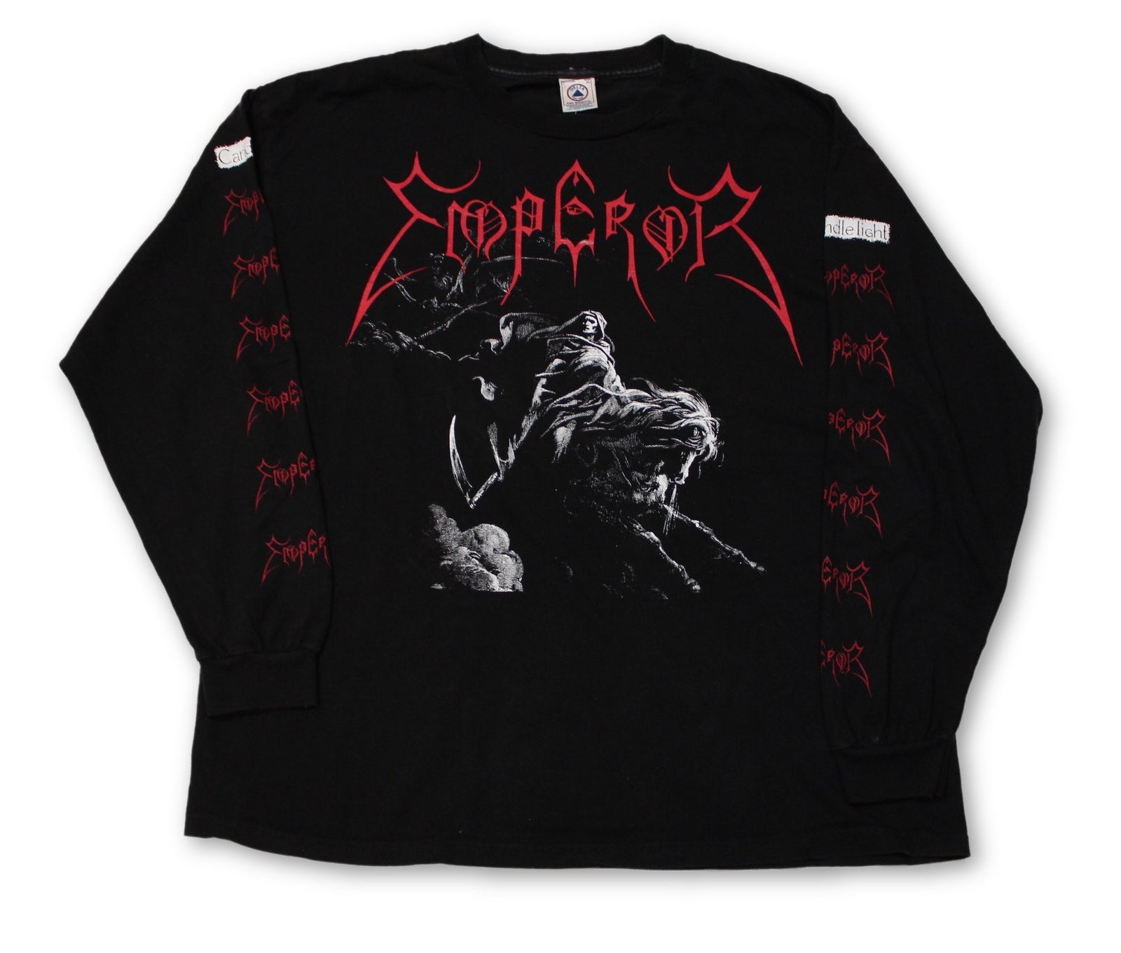 Vintage Emperor "Candlelight Records" Long Sleeve T-Shirt - jointcustodydc