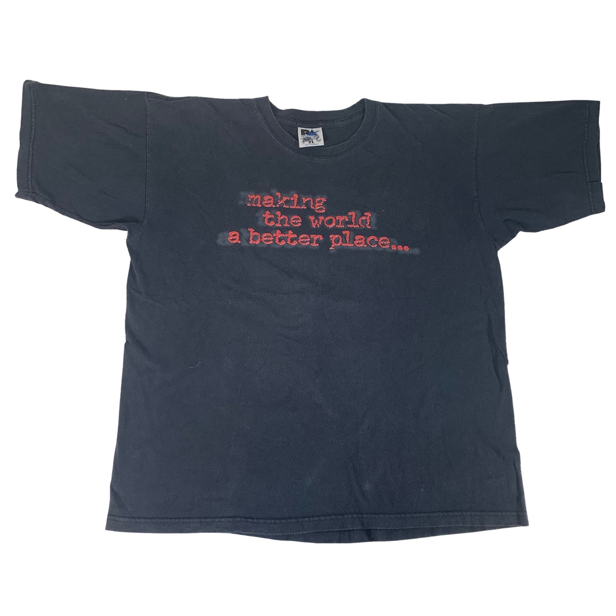 Vintage Mankind &quot;Making The World A Better Place&quot; T-Shirt - jointcustodydc